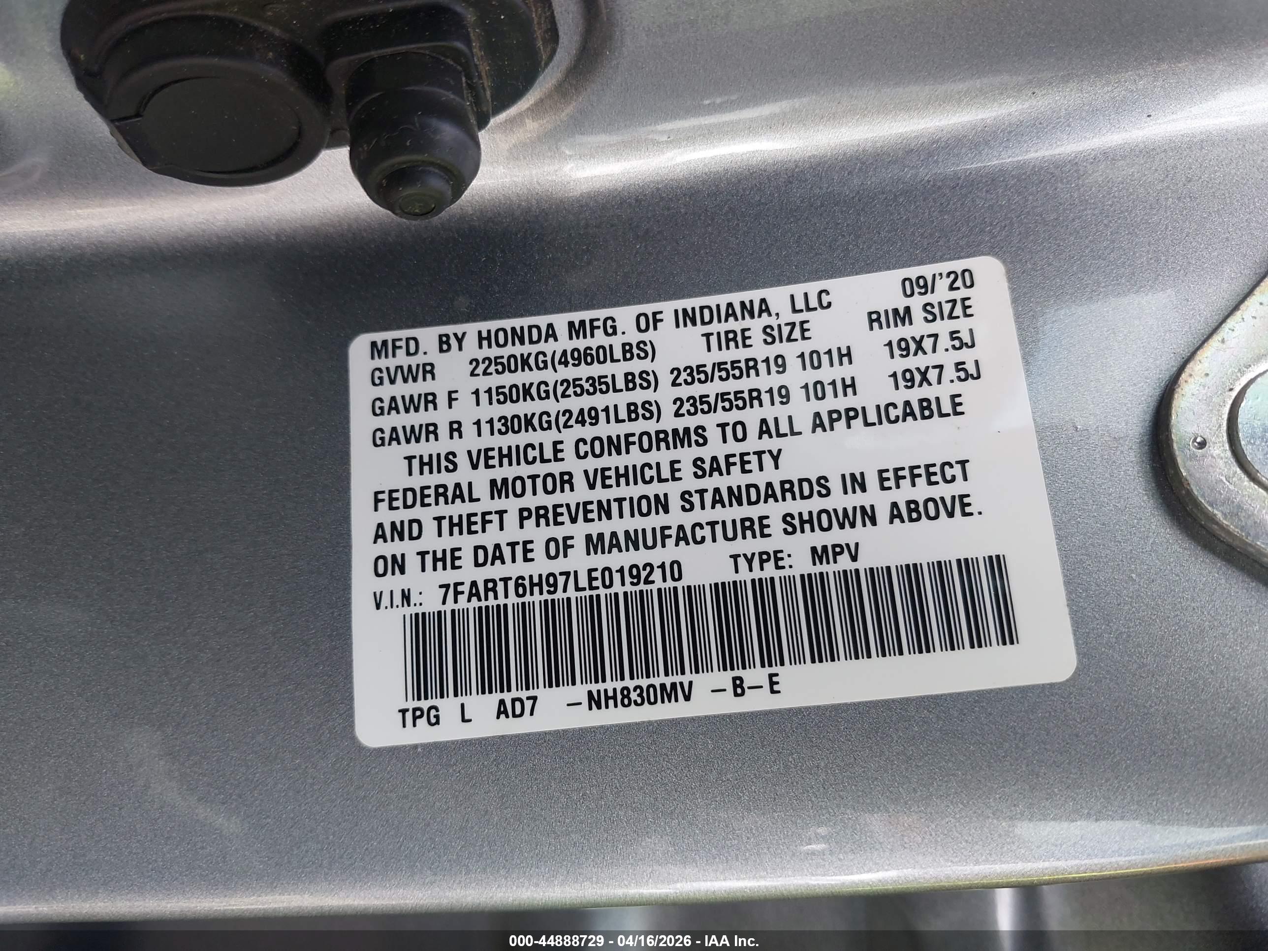 HONDA CR-V image 9