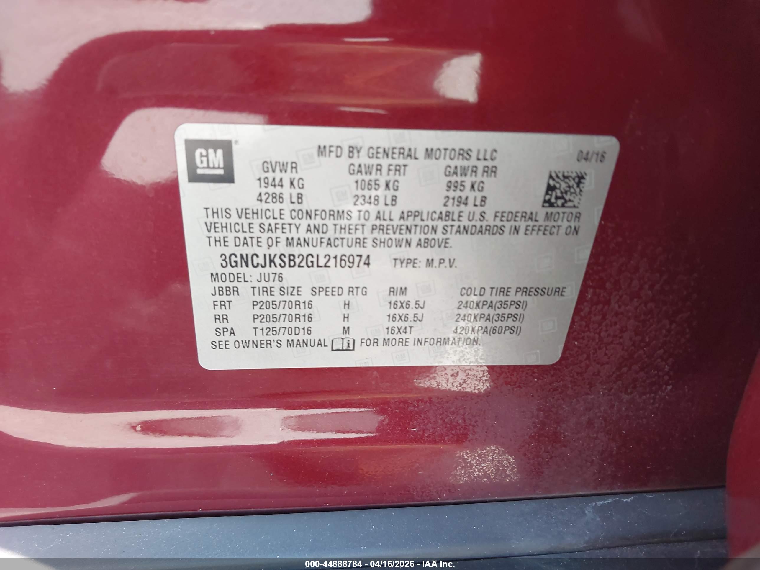 CHEVROLET TRAX image 9