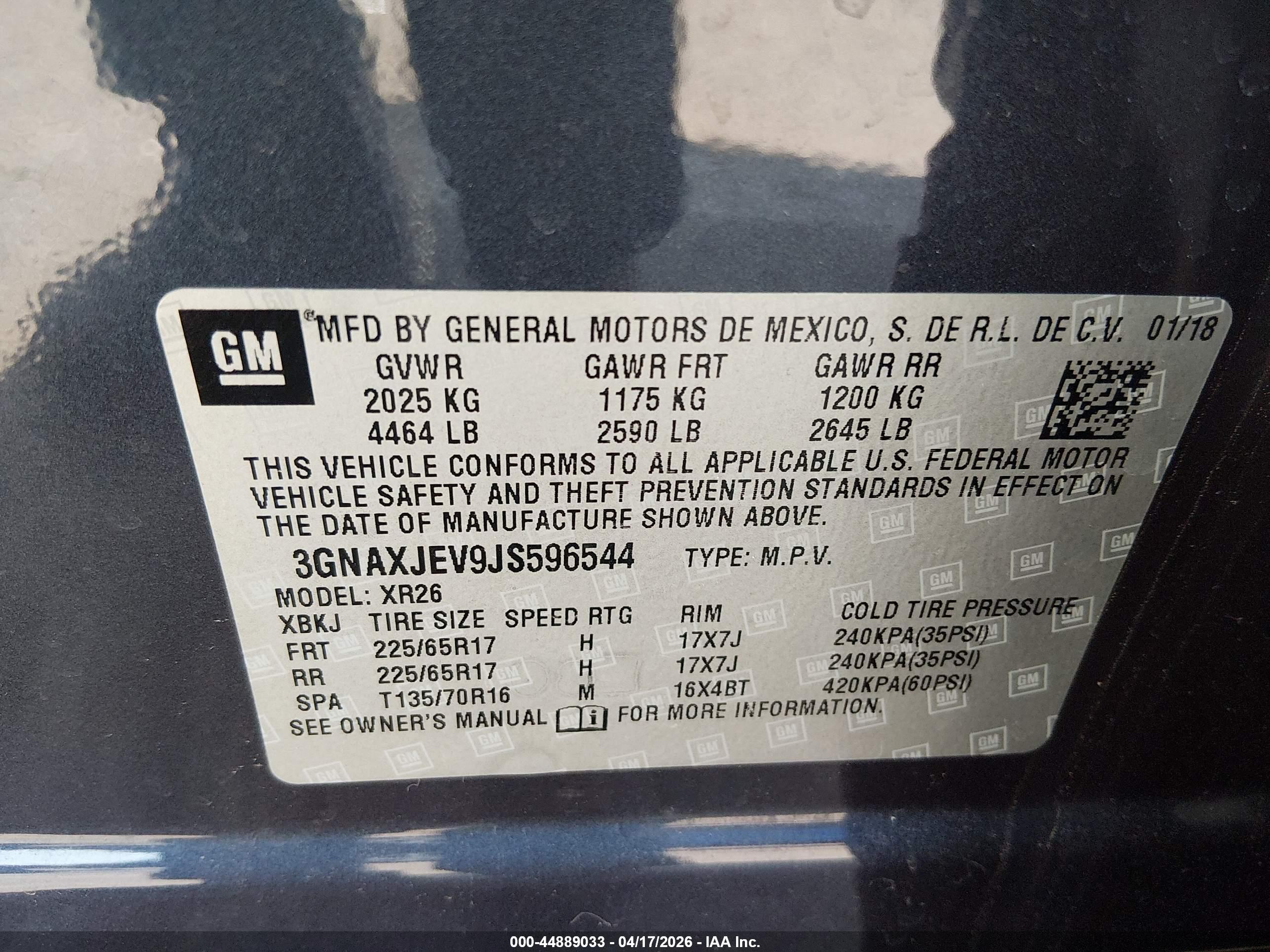 CHEVROLET EQUINOX image 9
