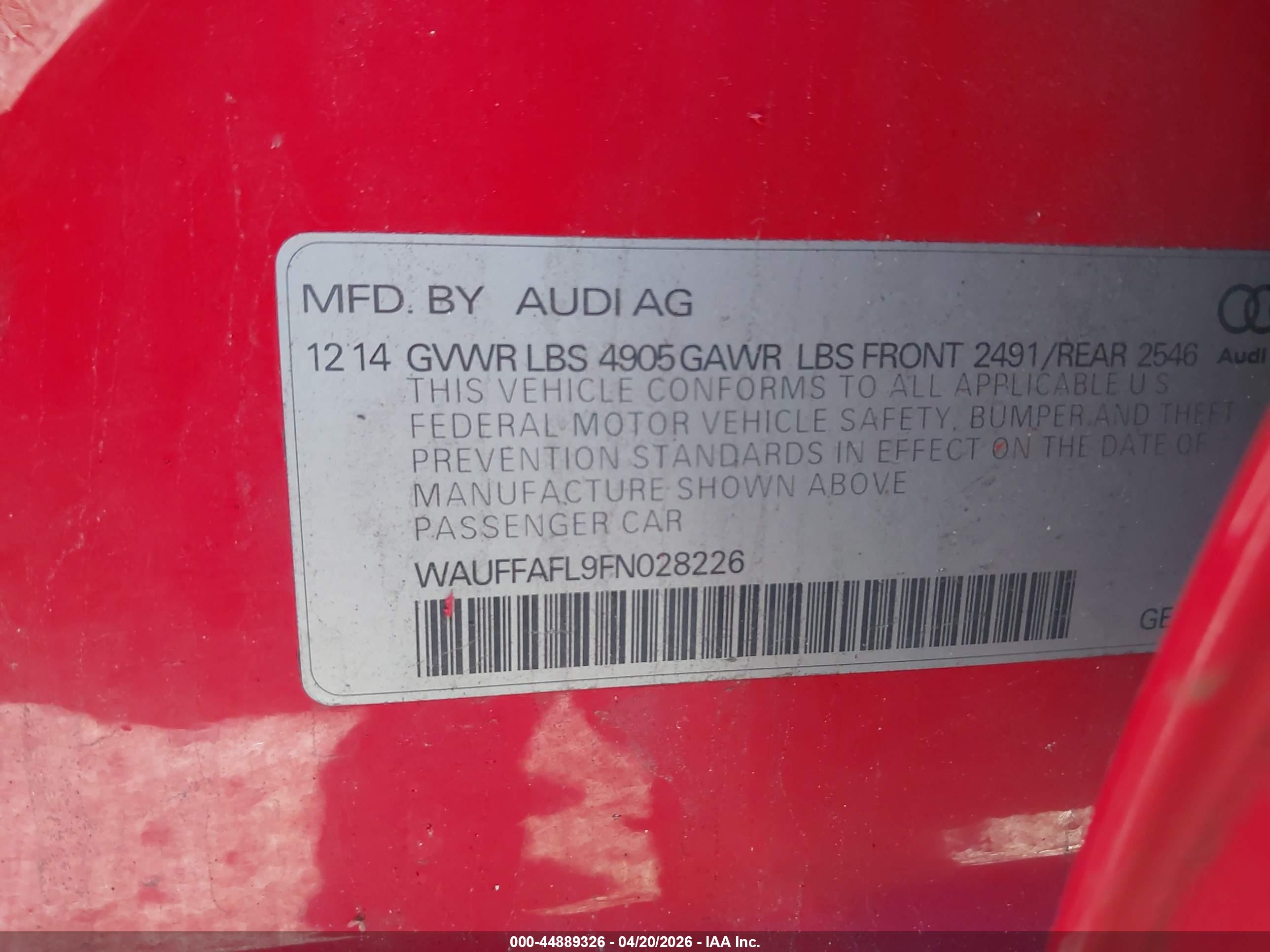 AUDI A4 image 9