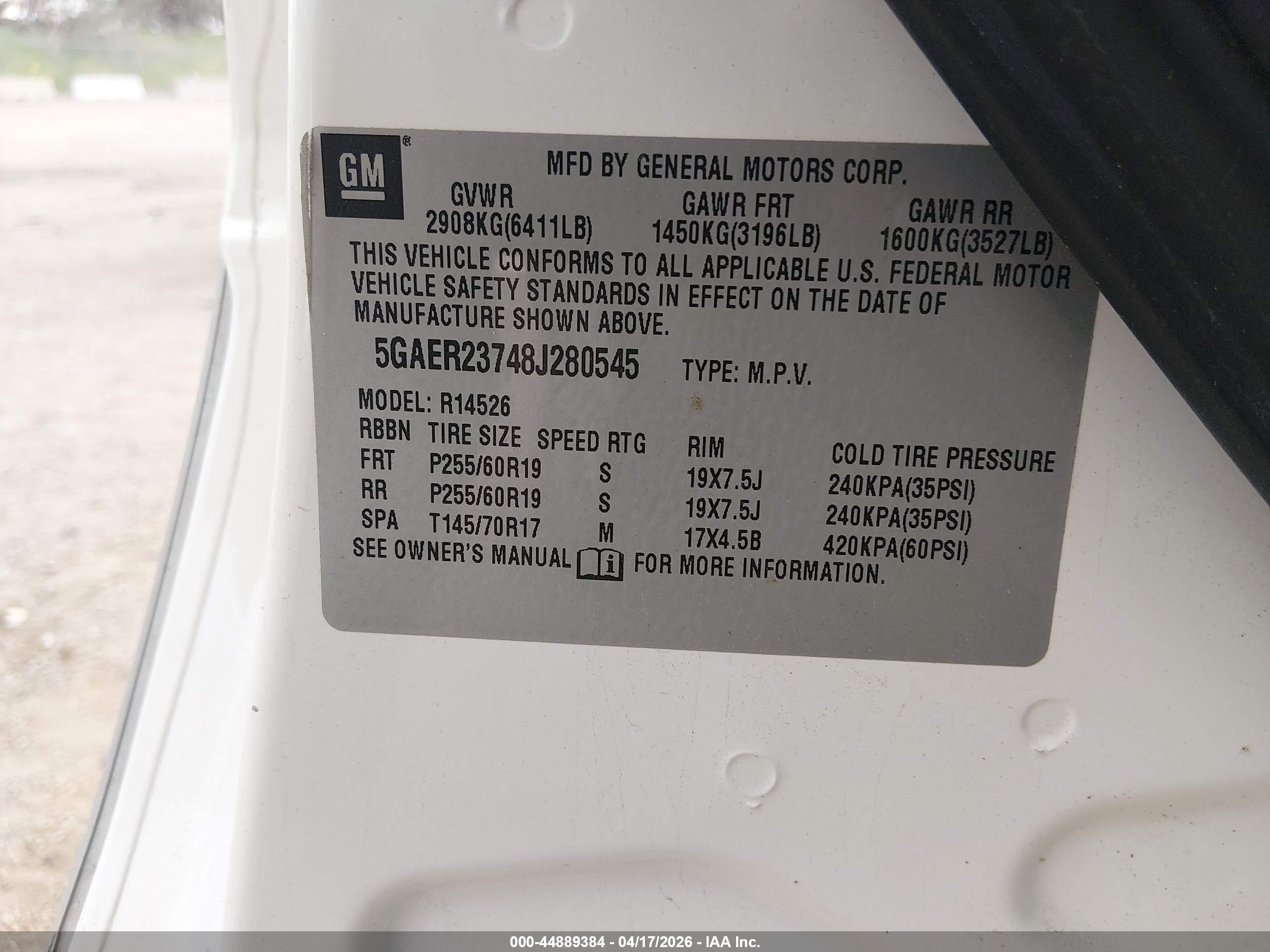 BUICK ENCLAVE image 9