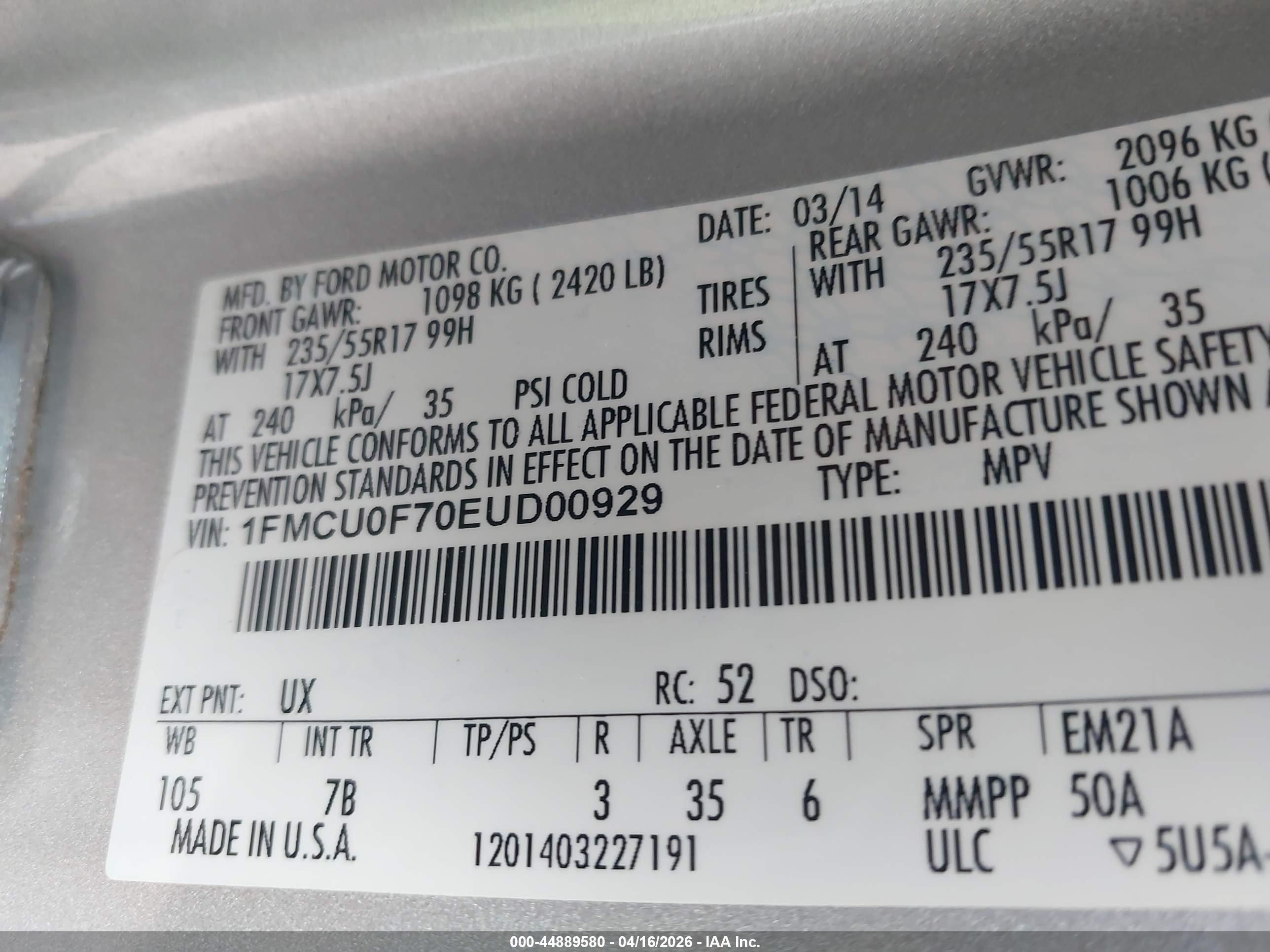 FORD ESCAPE image 9