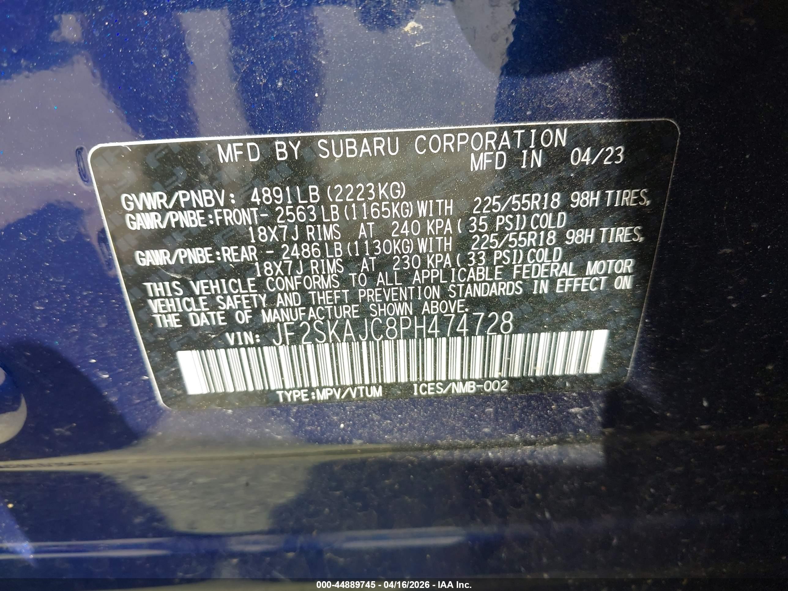 SUBARU FORESTER image 9