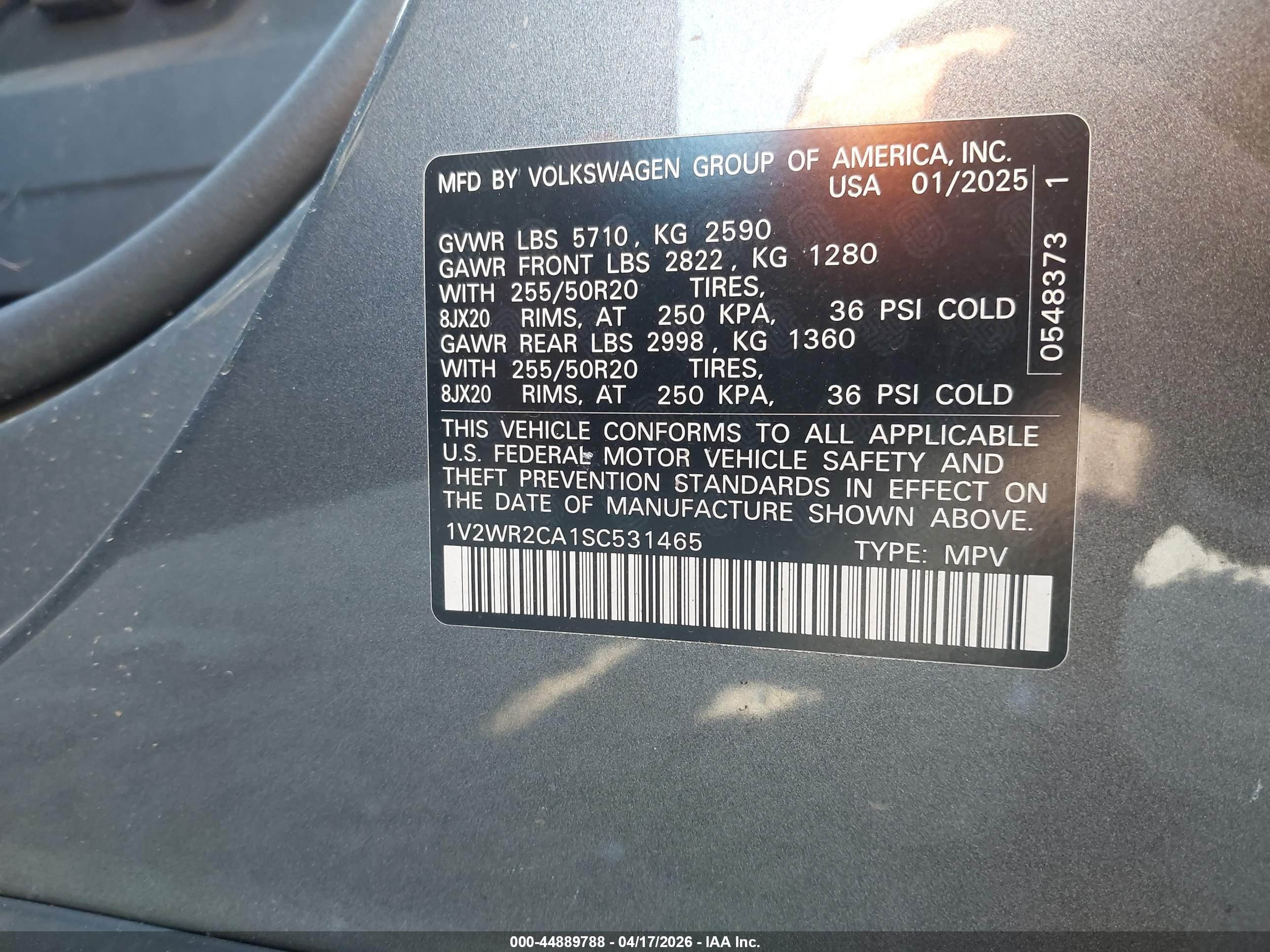VOLKSWAGEN ATLAS image 9
