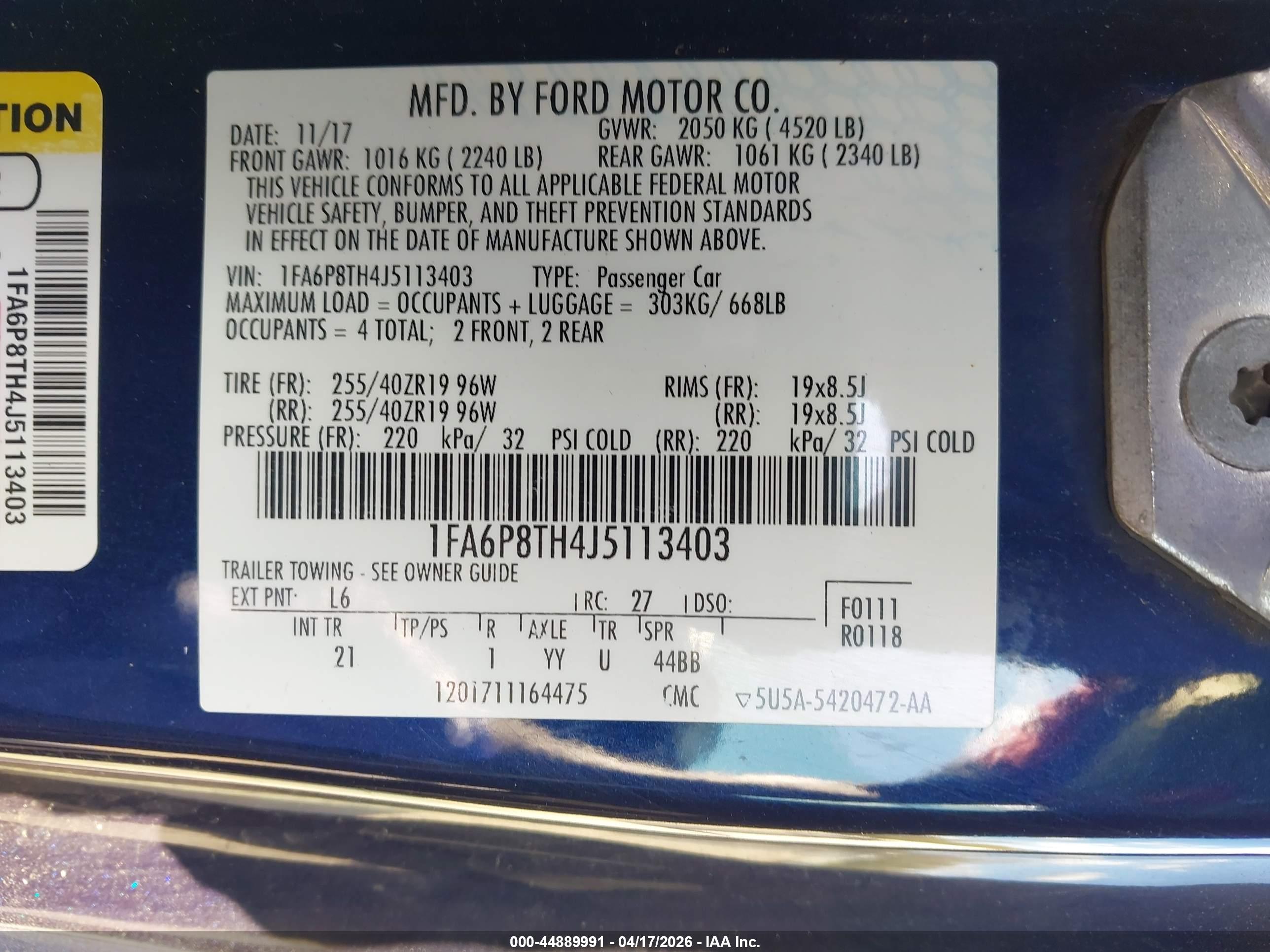 FORD MUSTANG image 9