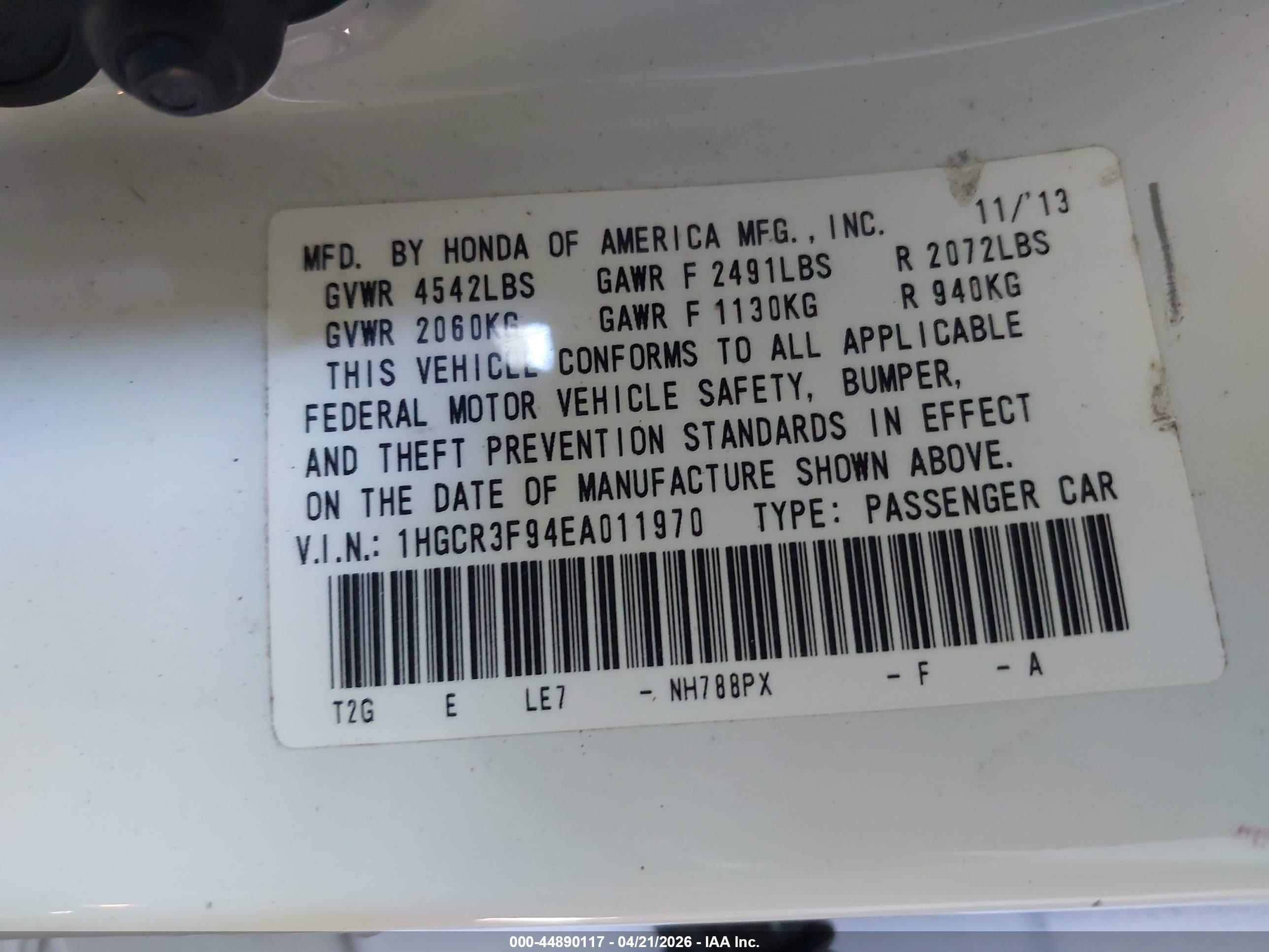 HONDA ACCORD image 9