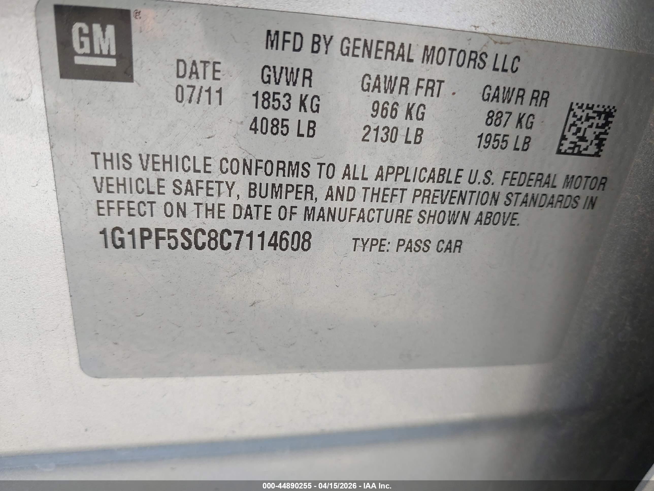 CHEVROLET CRUZE image 9