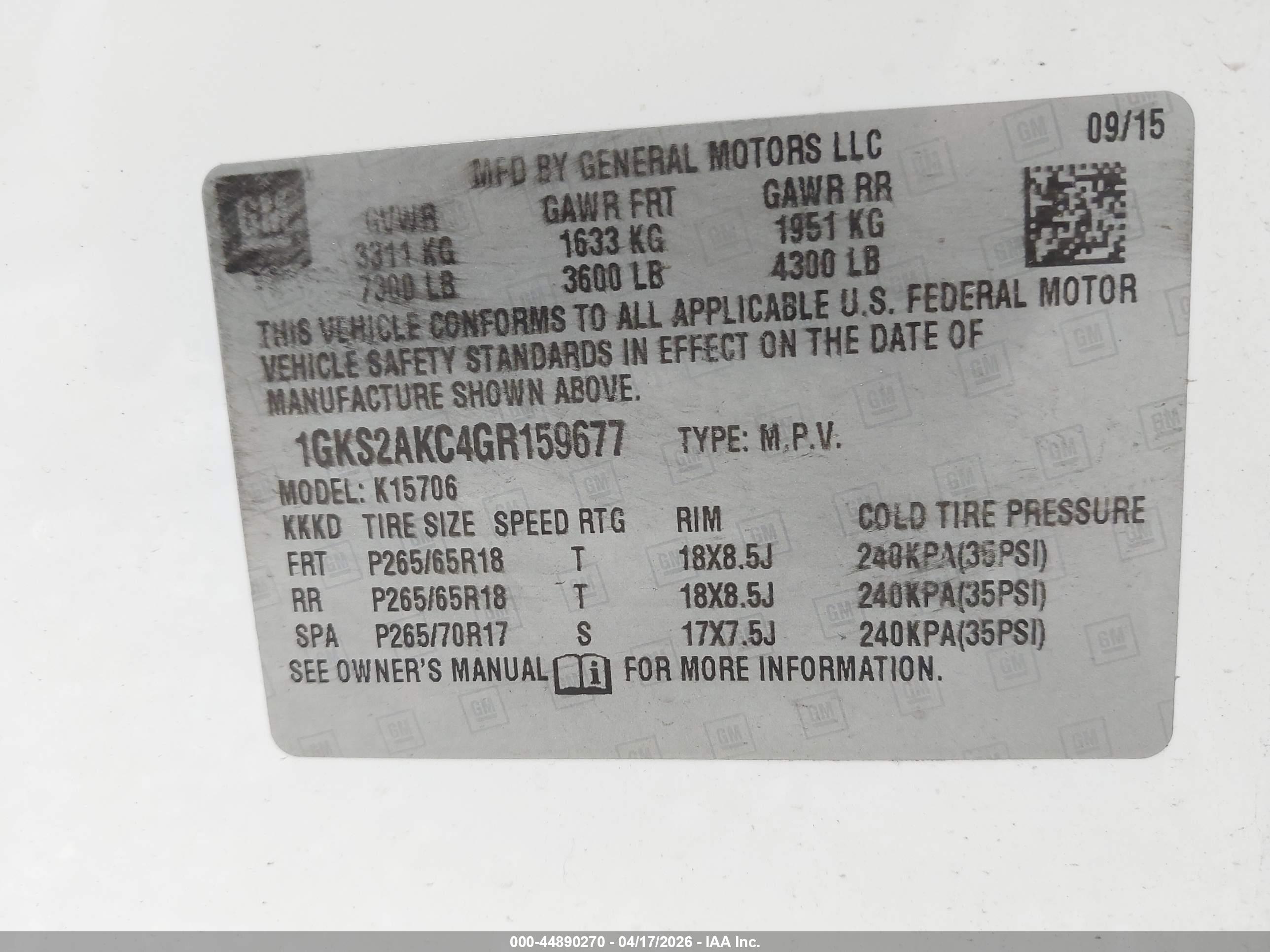 GMC YUKON image 9