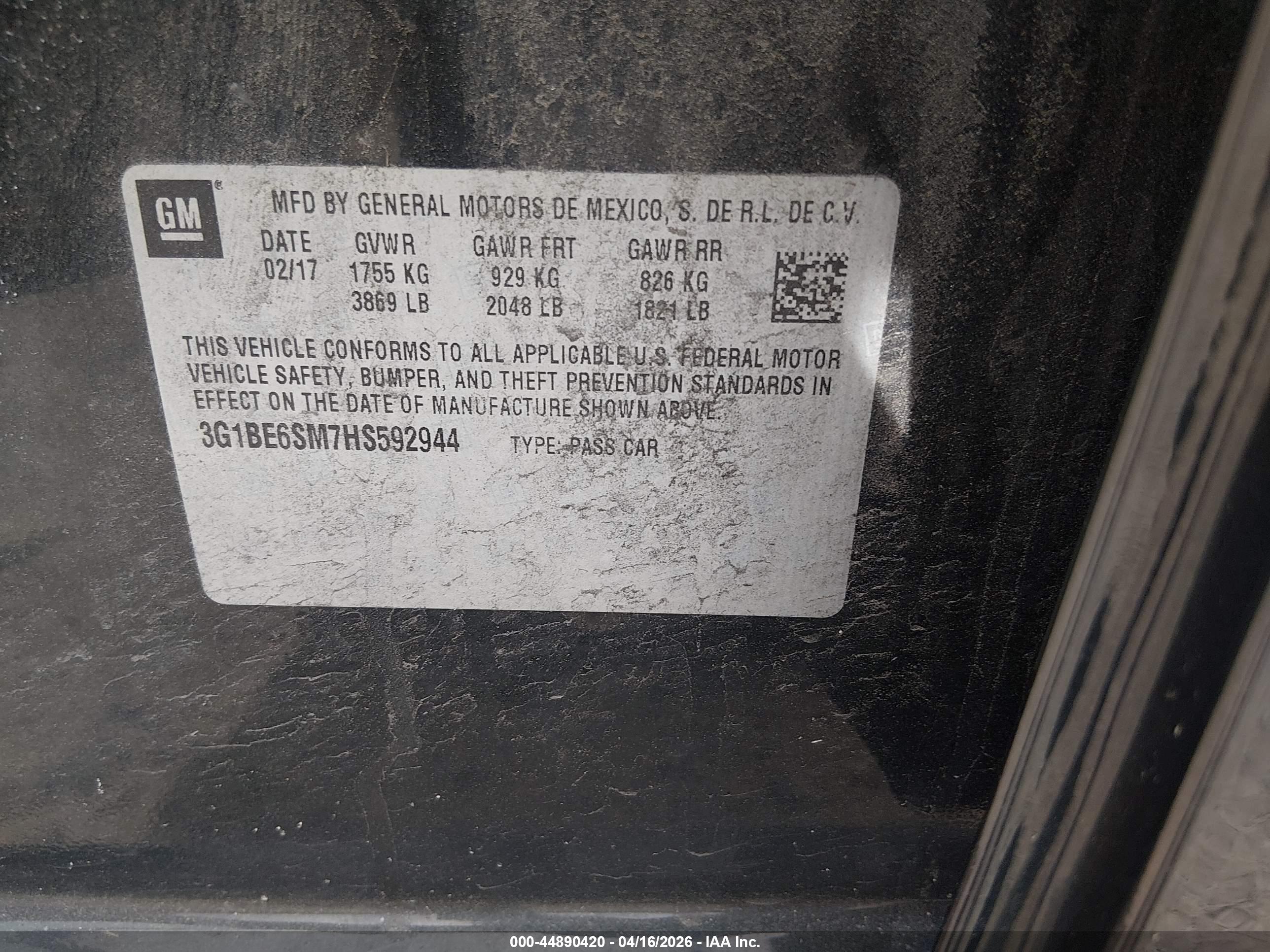 CHEVROLET CRUZE image 9