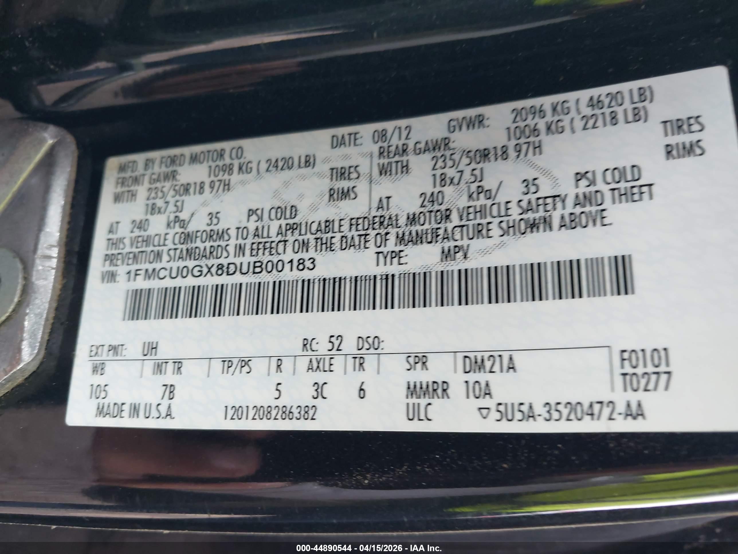 FORD ESCAPE image 9
