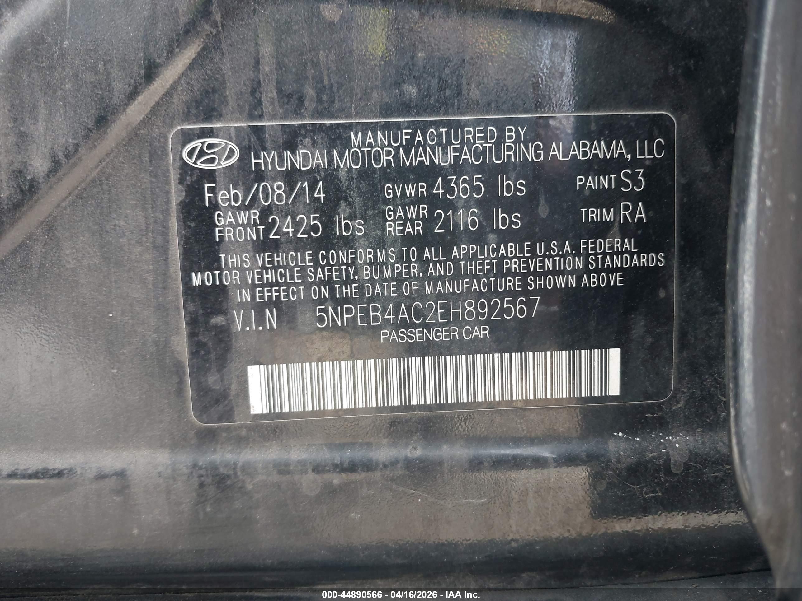 HYUNDAI SONATA image 9