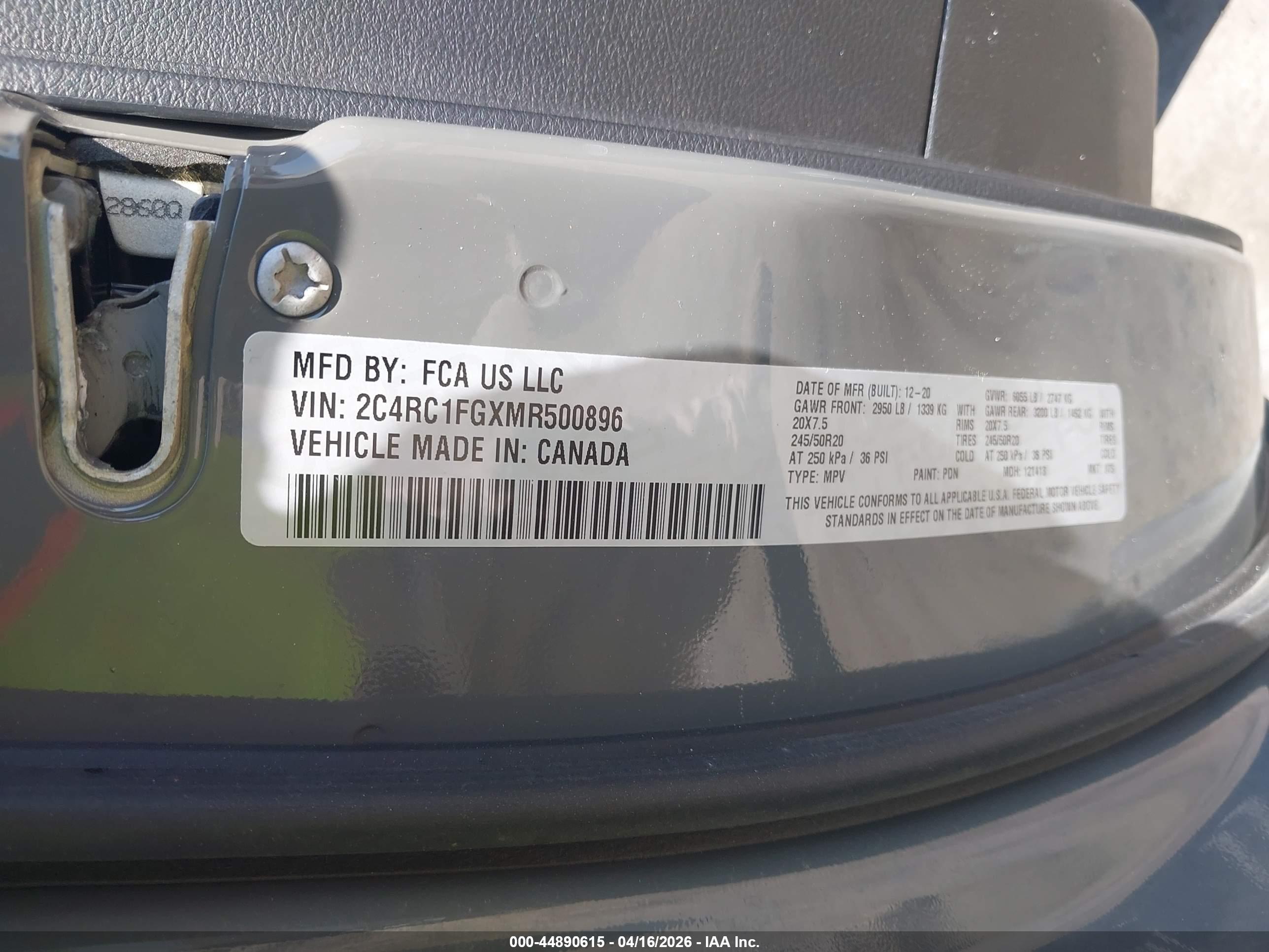 CHRYSLER PACIFICA image 9
