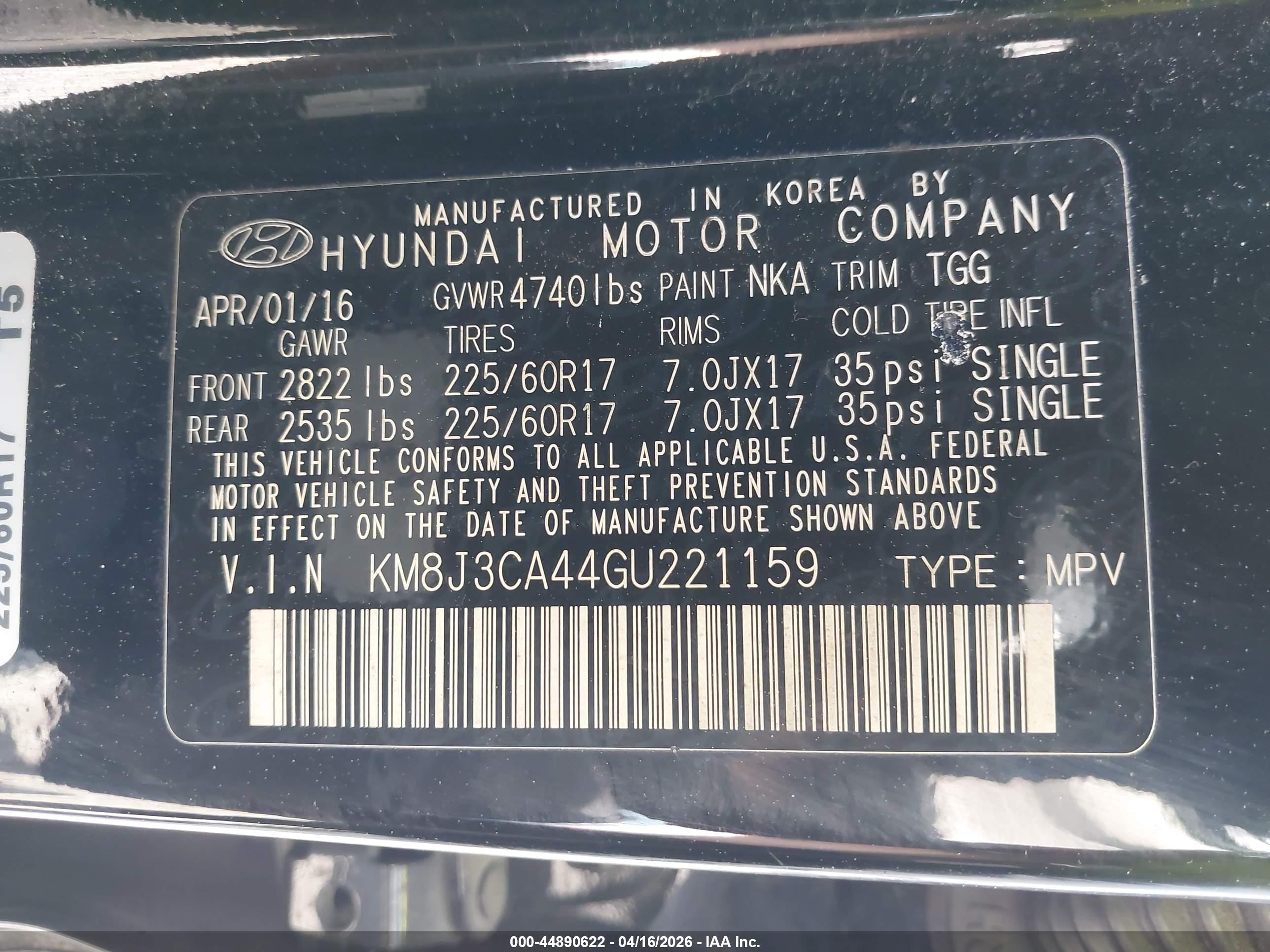 HYUNDAI TUCSON image 9