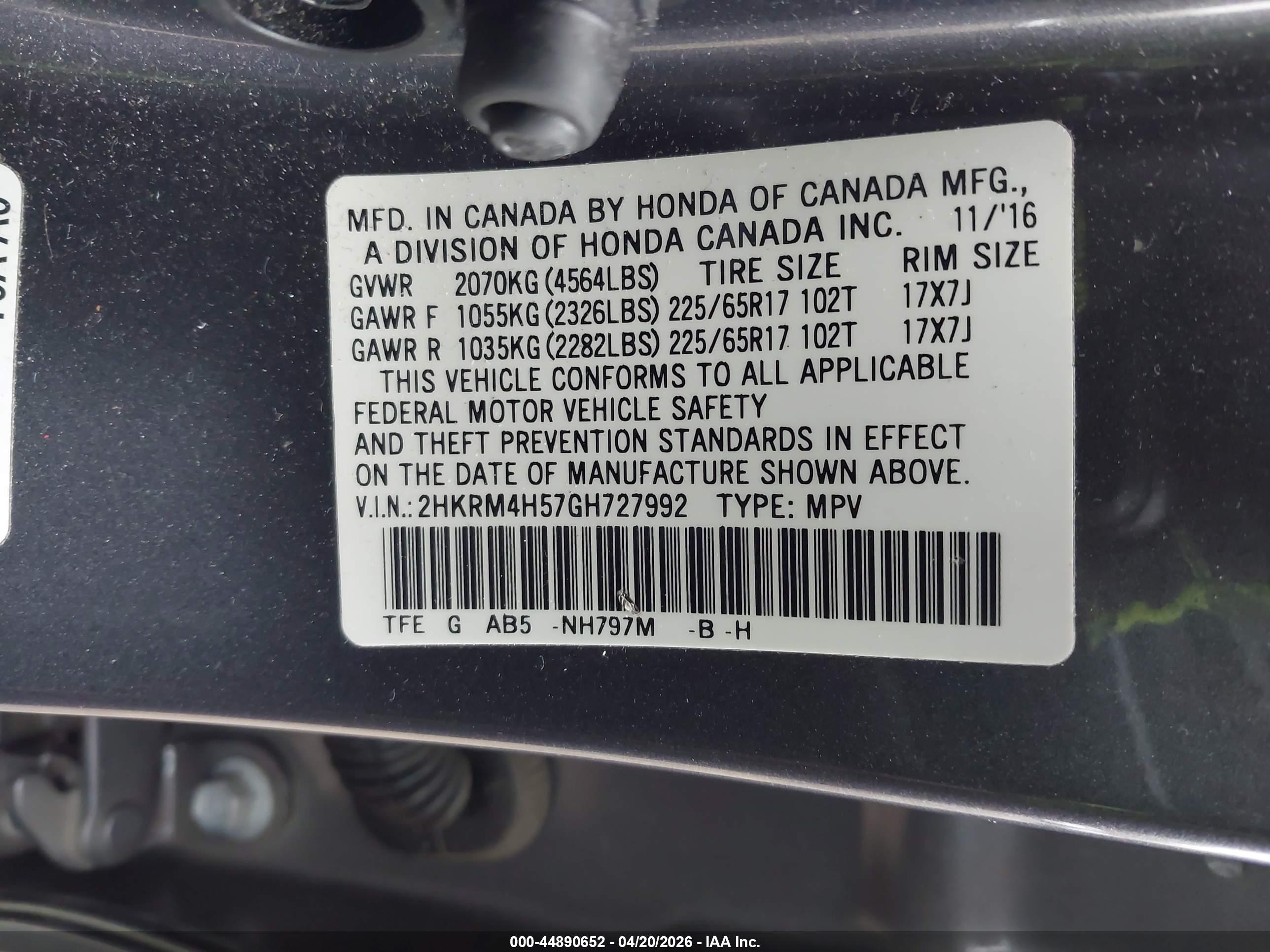 HONDA CR-V image 9