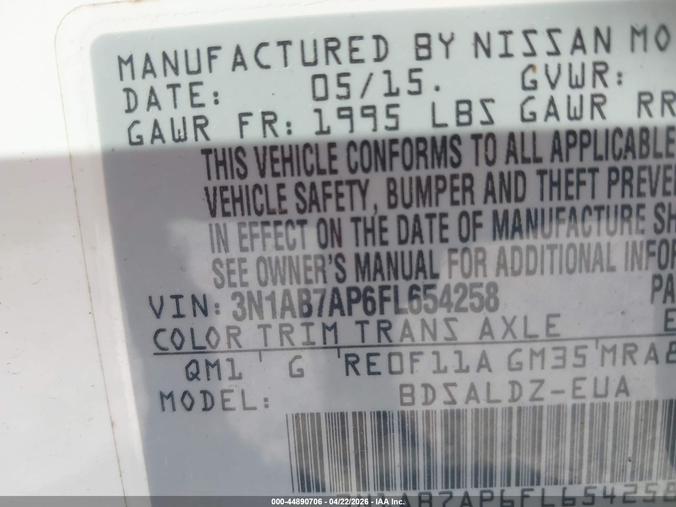 NISSAN SENTRA image 9