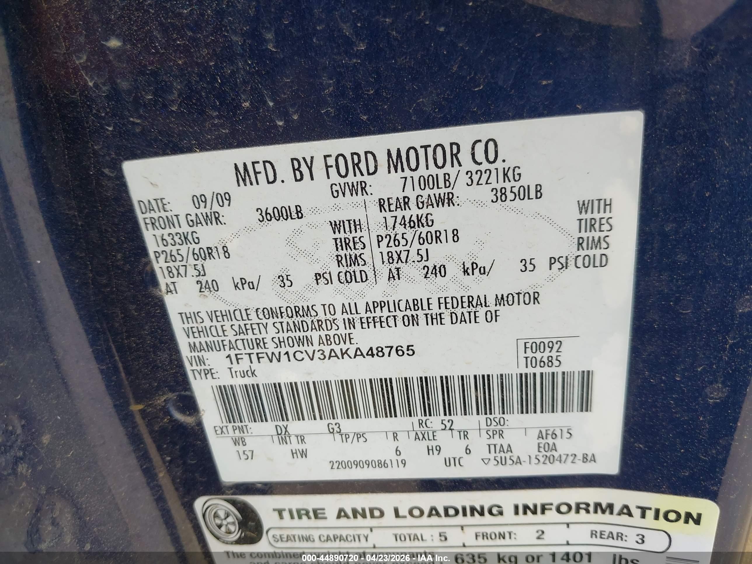 FORD F-150 image 9