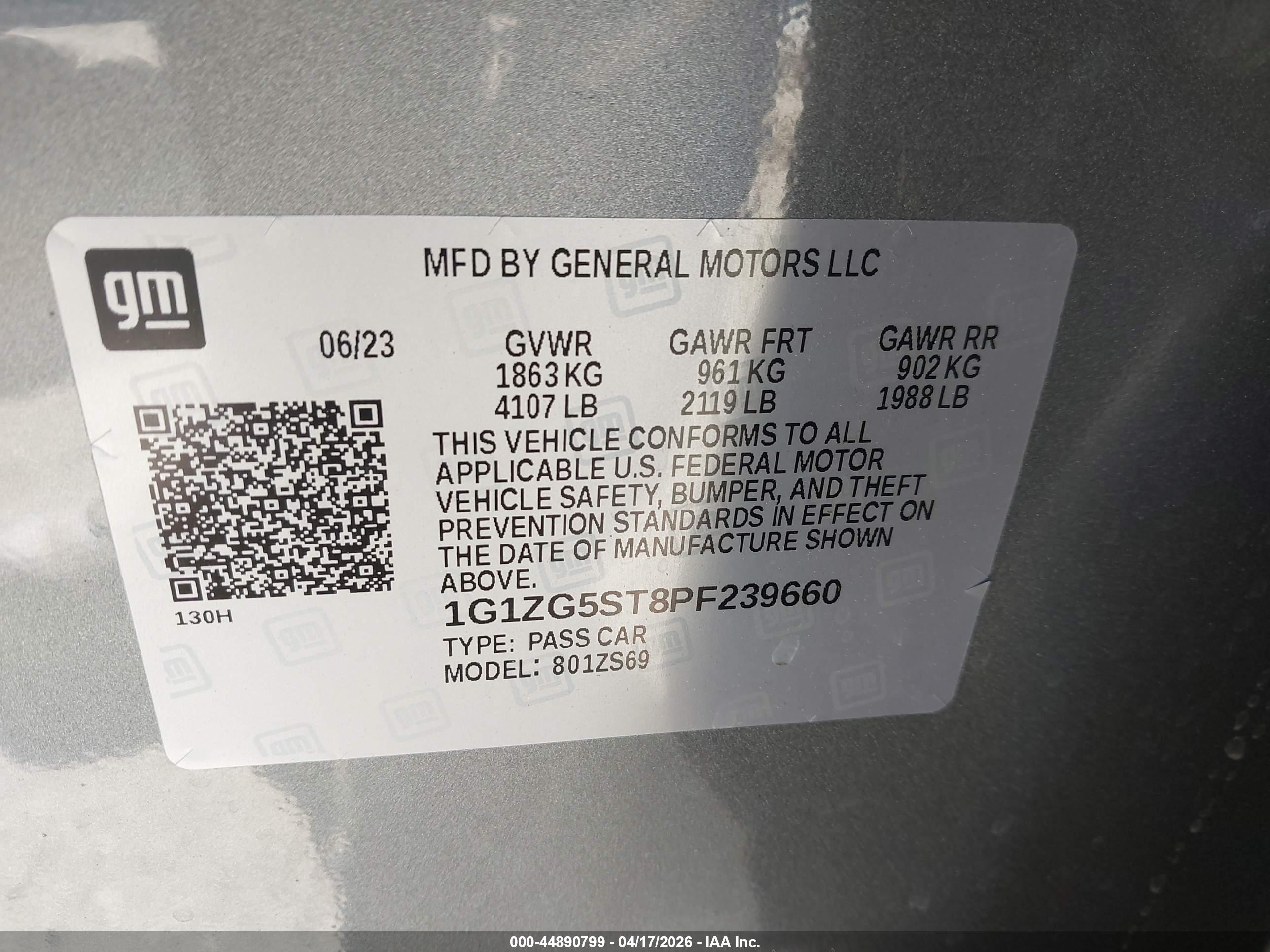 CHEVROLET MALIBU image 9