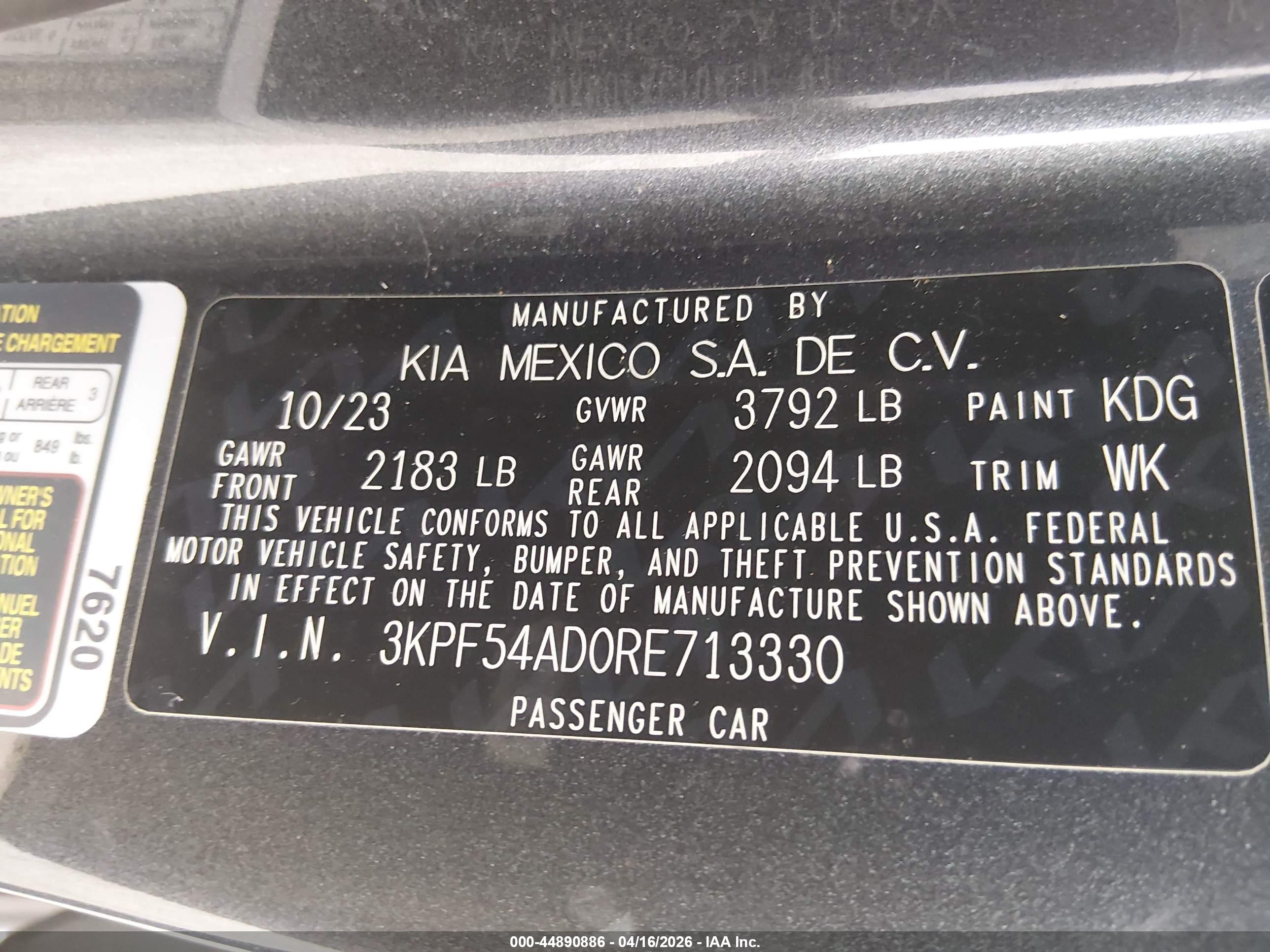 KIA FORTE image 9