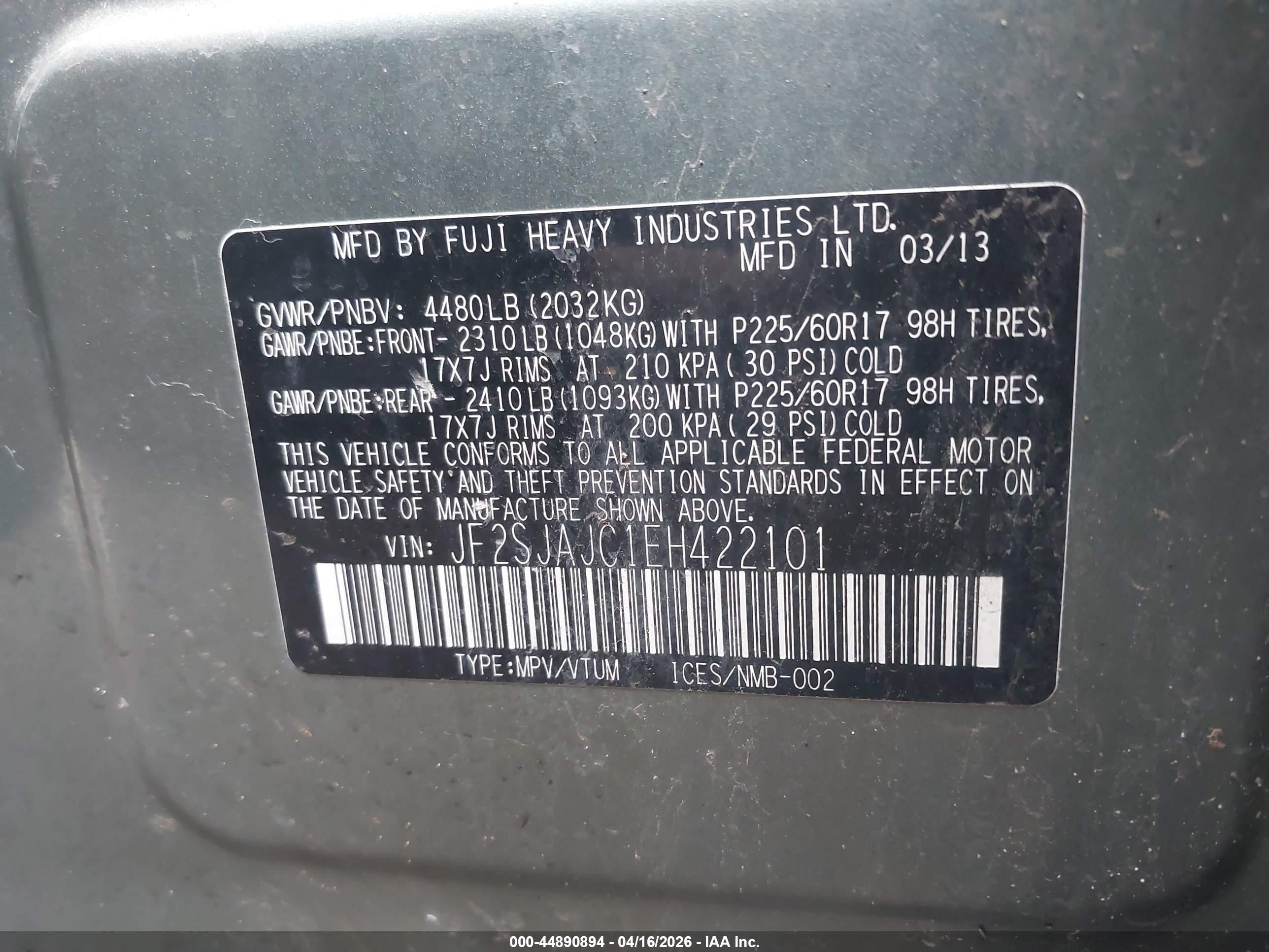 SUBARU FORESTER image 9