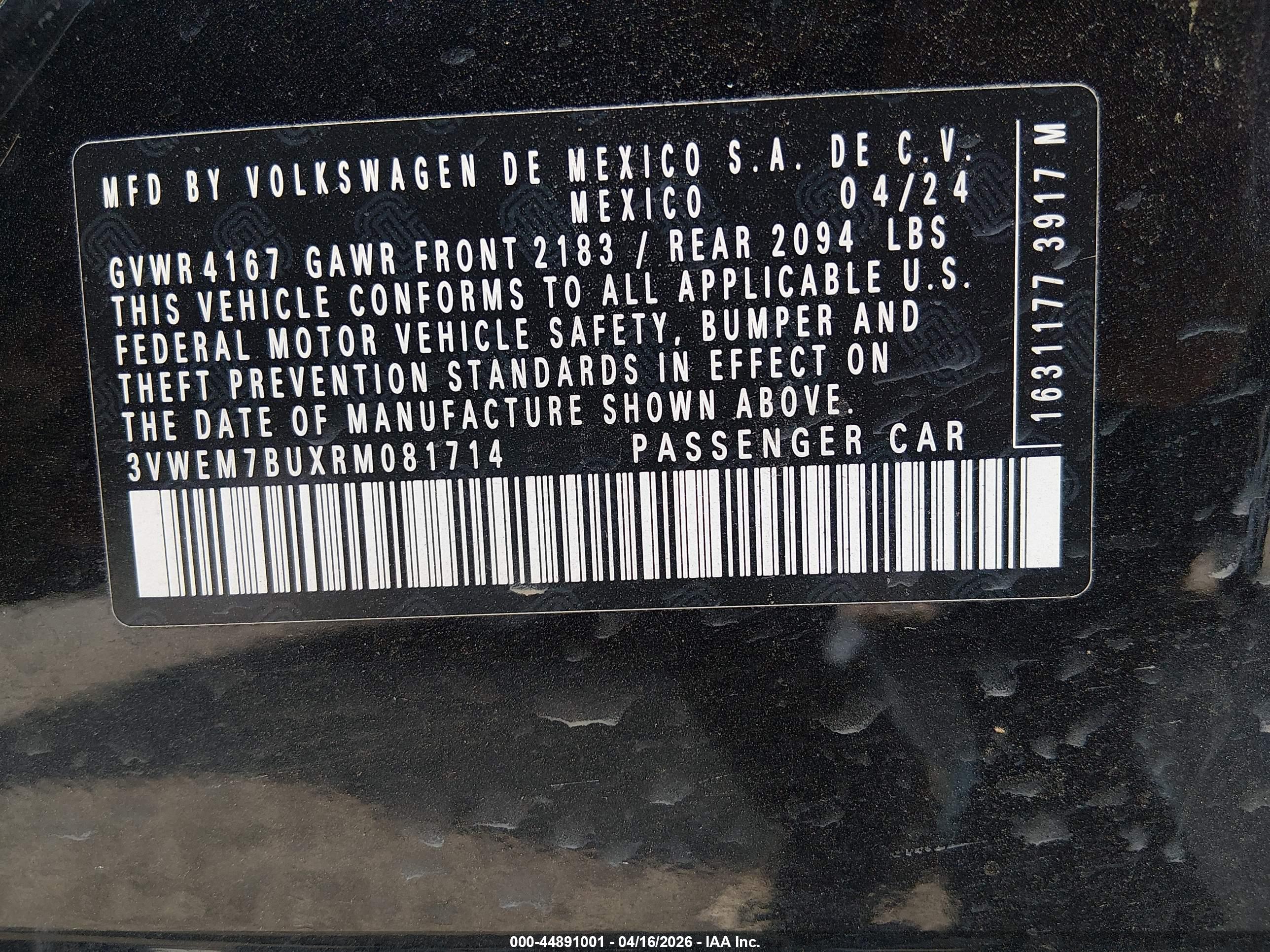 VOLKSWAGEN JETTA image 9