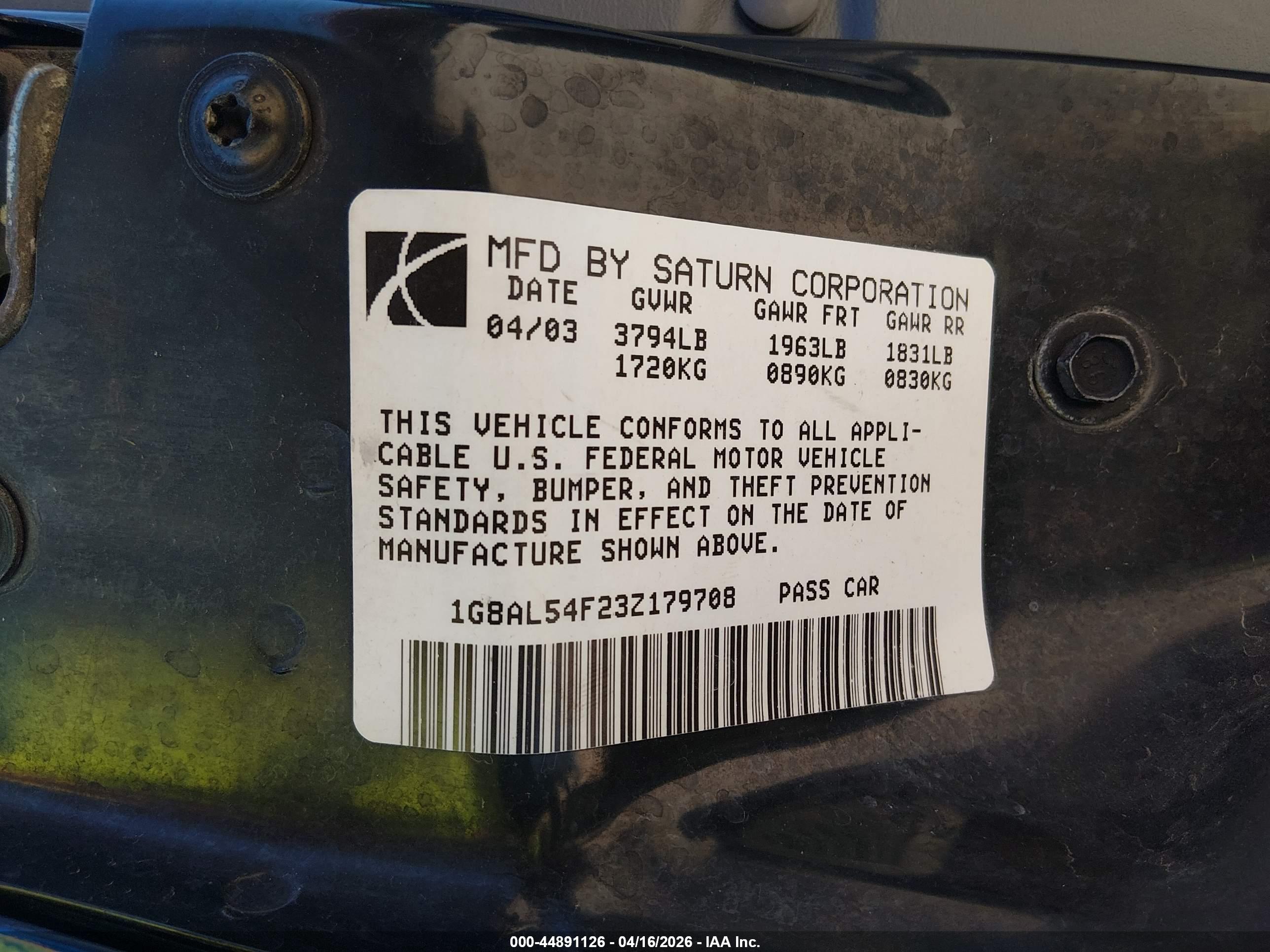 SATURN ION image 9