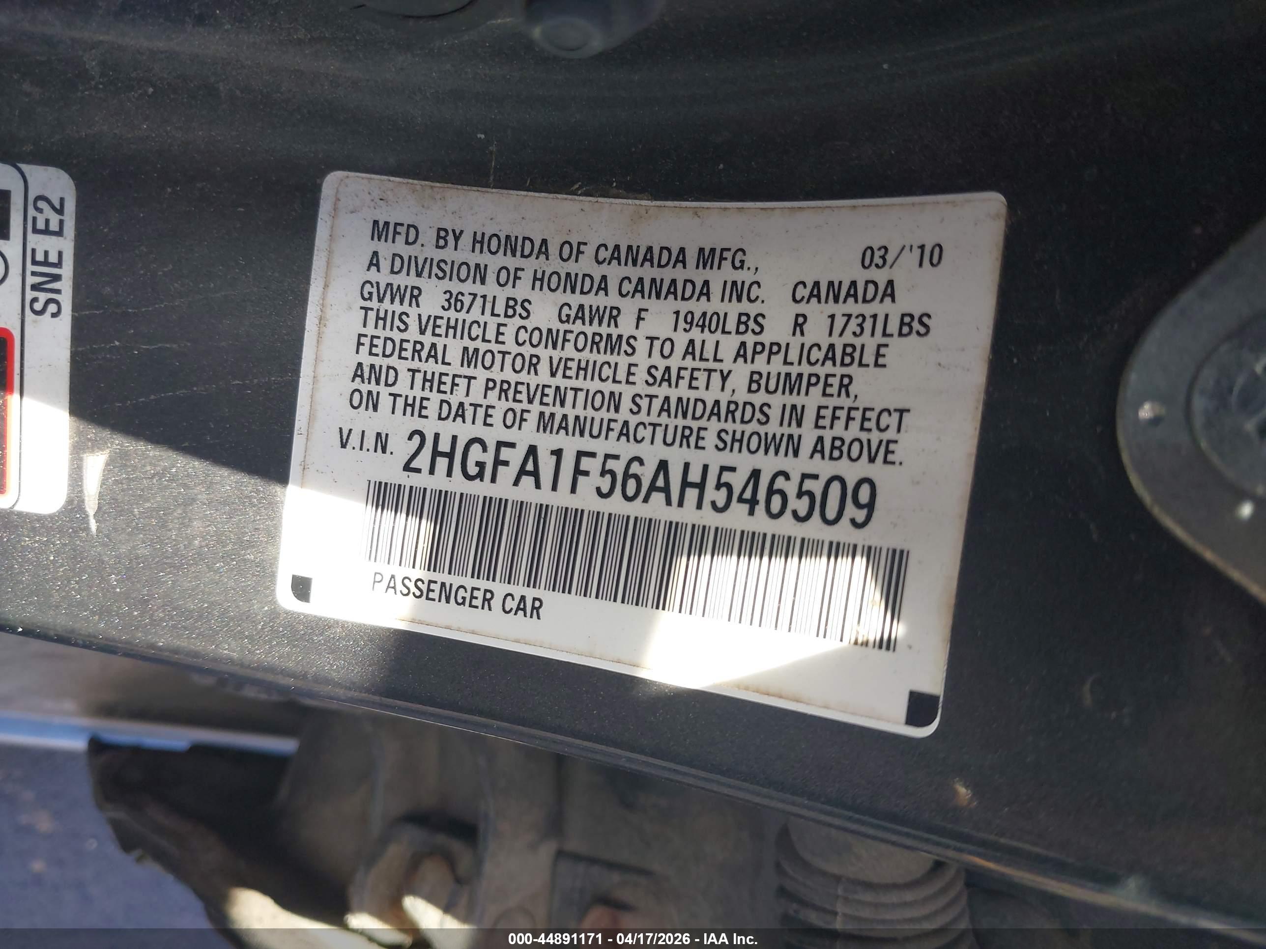 HONDA CIVIC image 9