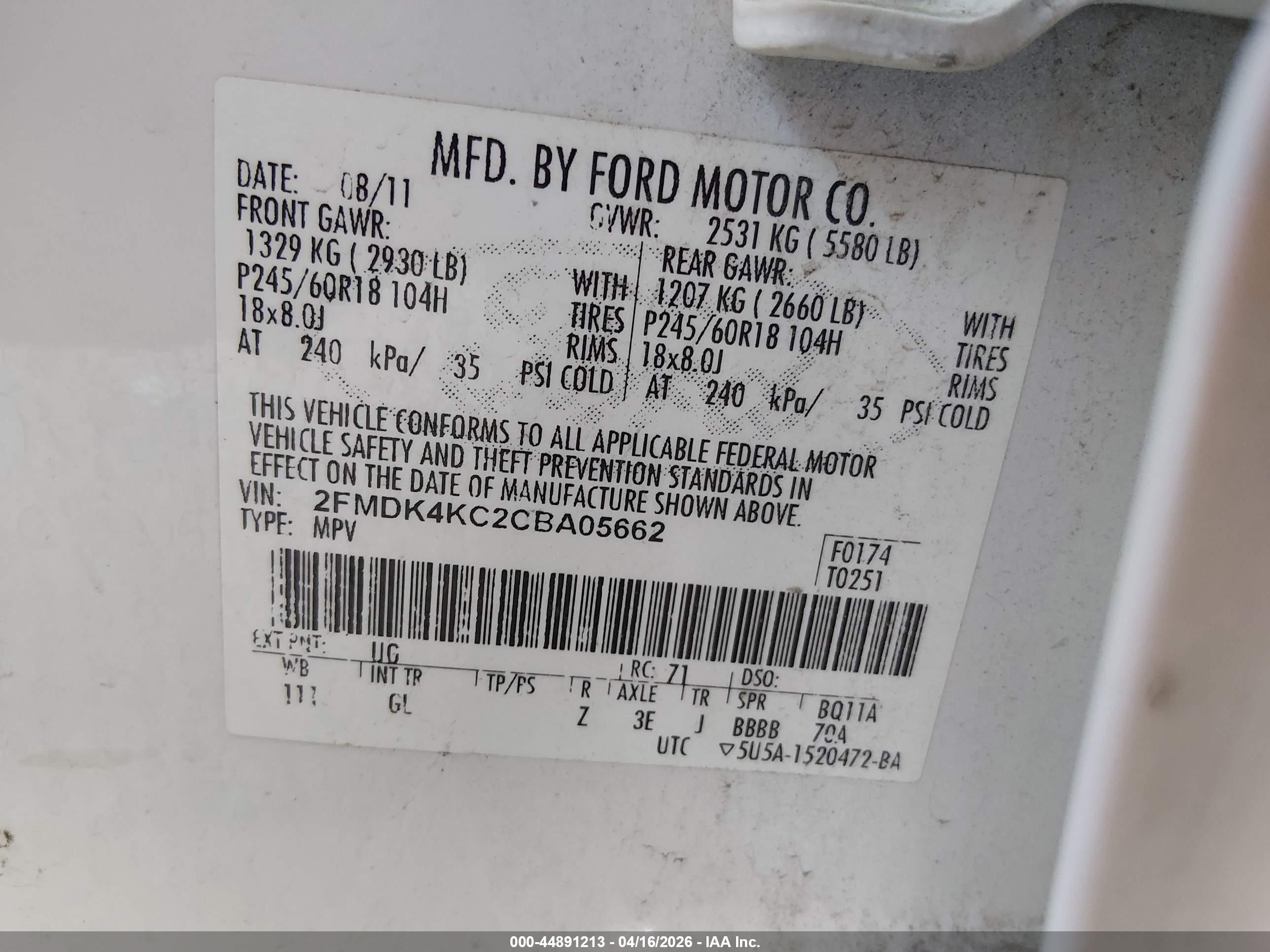 FORD EDGE image 9