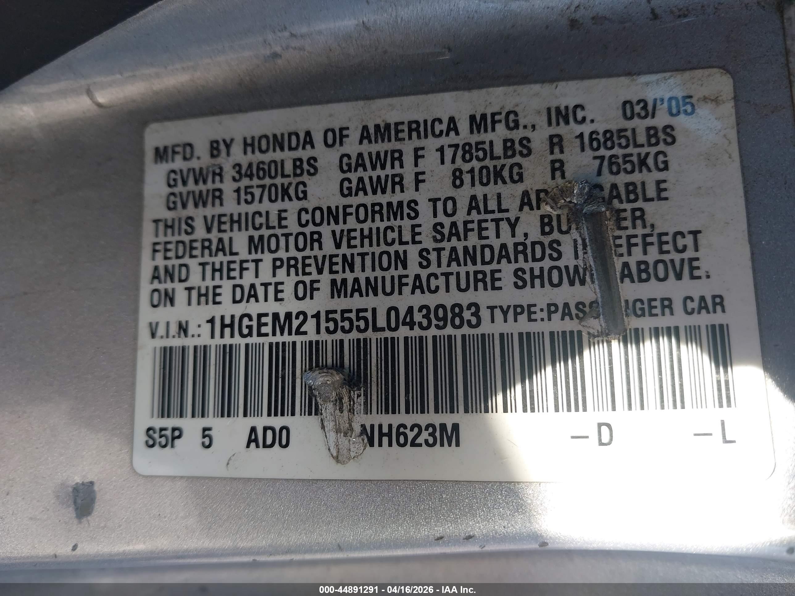 HONDA CIVIC image 9