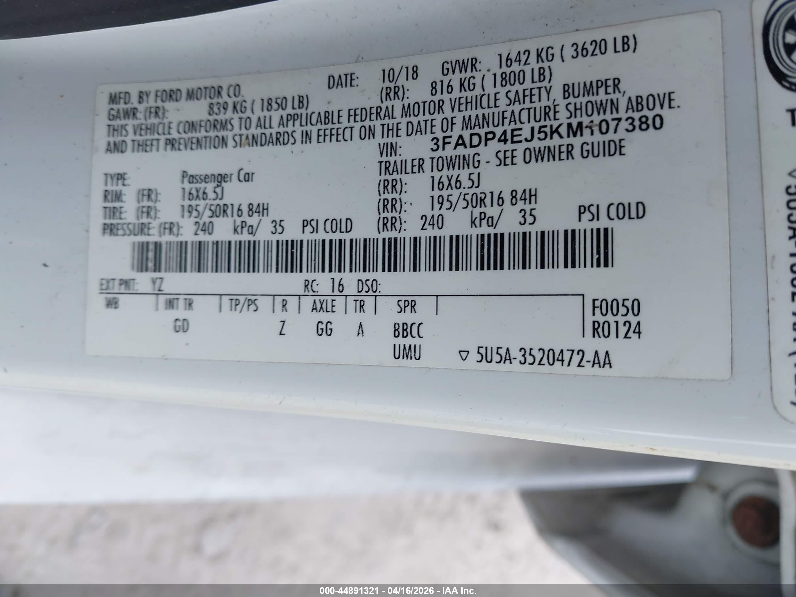 FORD FIESTA image 9