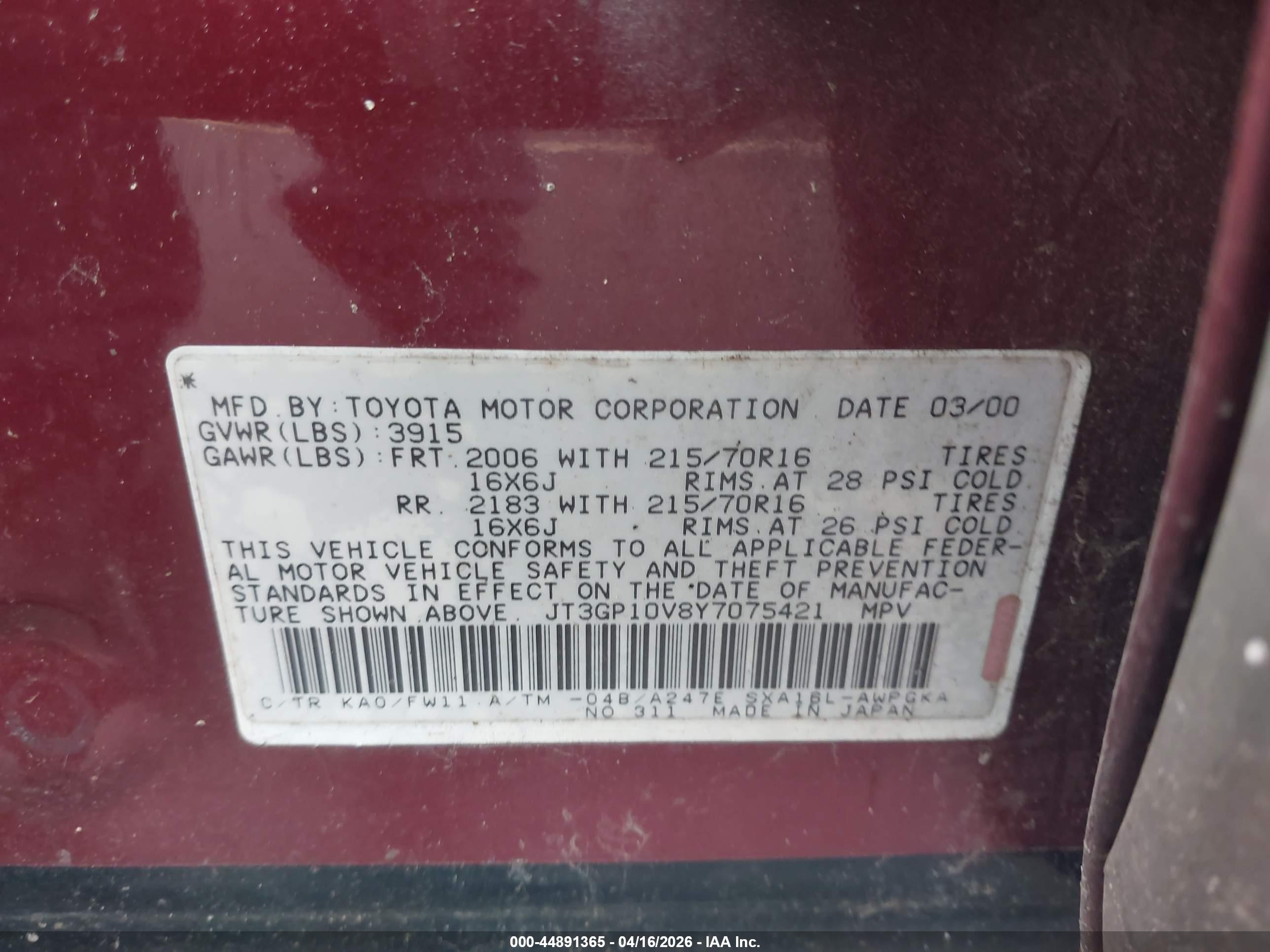 TOYOTA RAV4 image 9