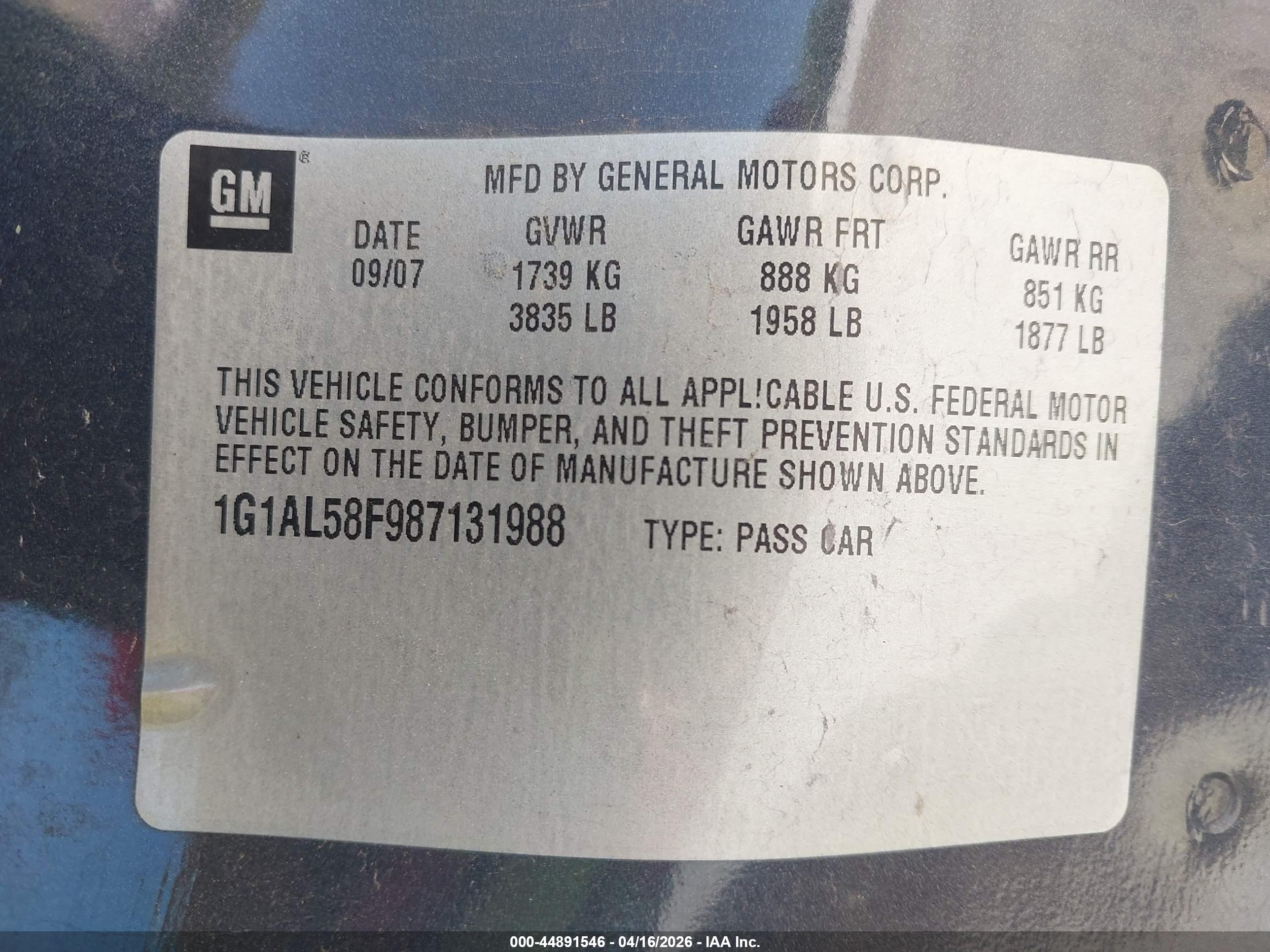 CHEVROLET COBALT image 9