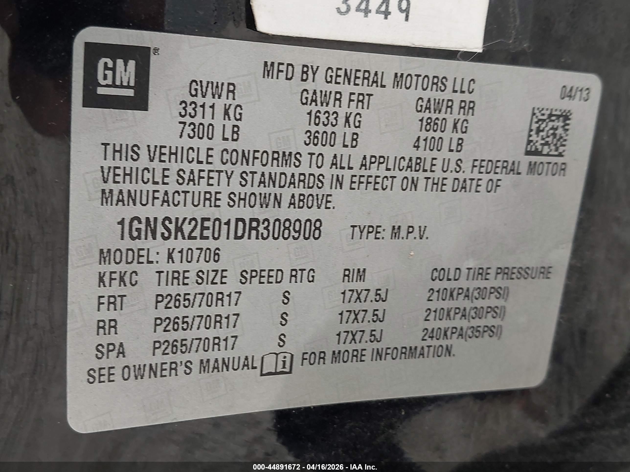 CHEVROLET TAHOE image 9