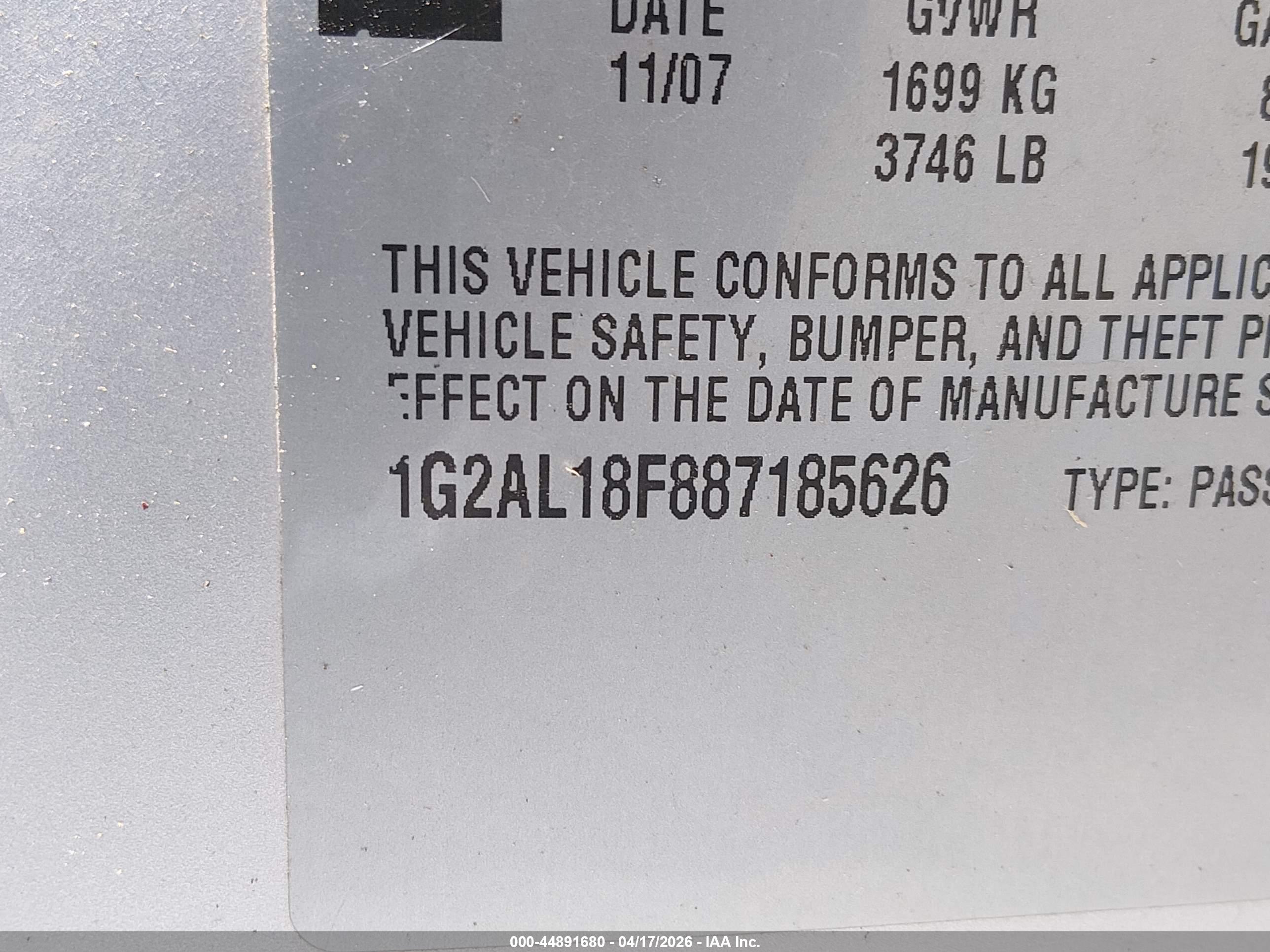 PONTIAC G5 image 9