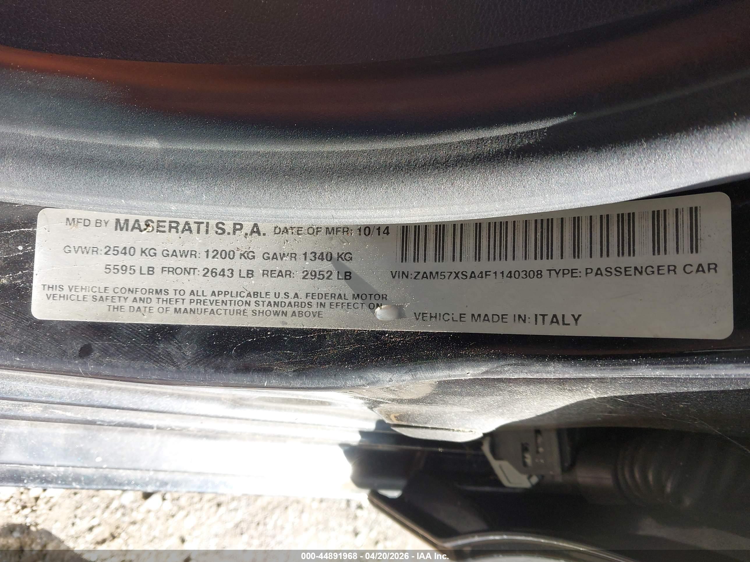 MASERATI GHIBLI image 9