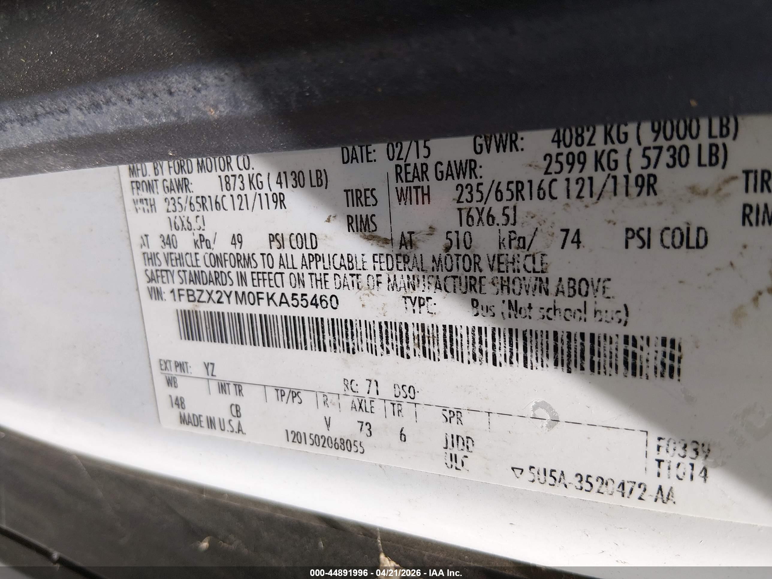 FORD TRANSIT-350 image 9