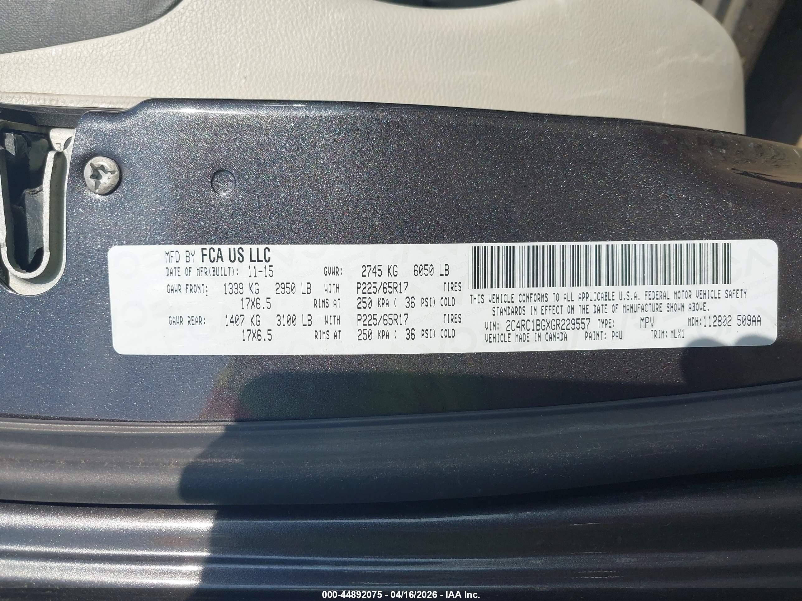 CHRYSLER TOWN image 9