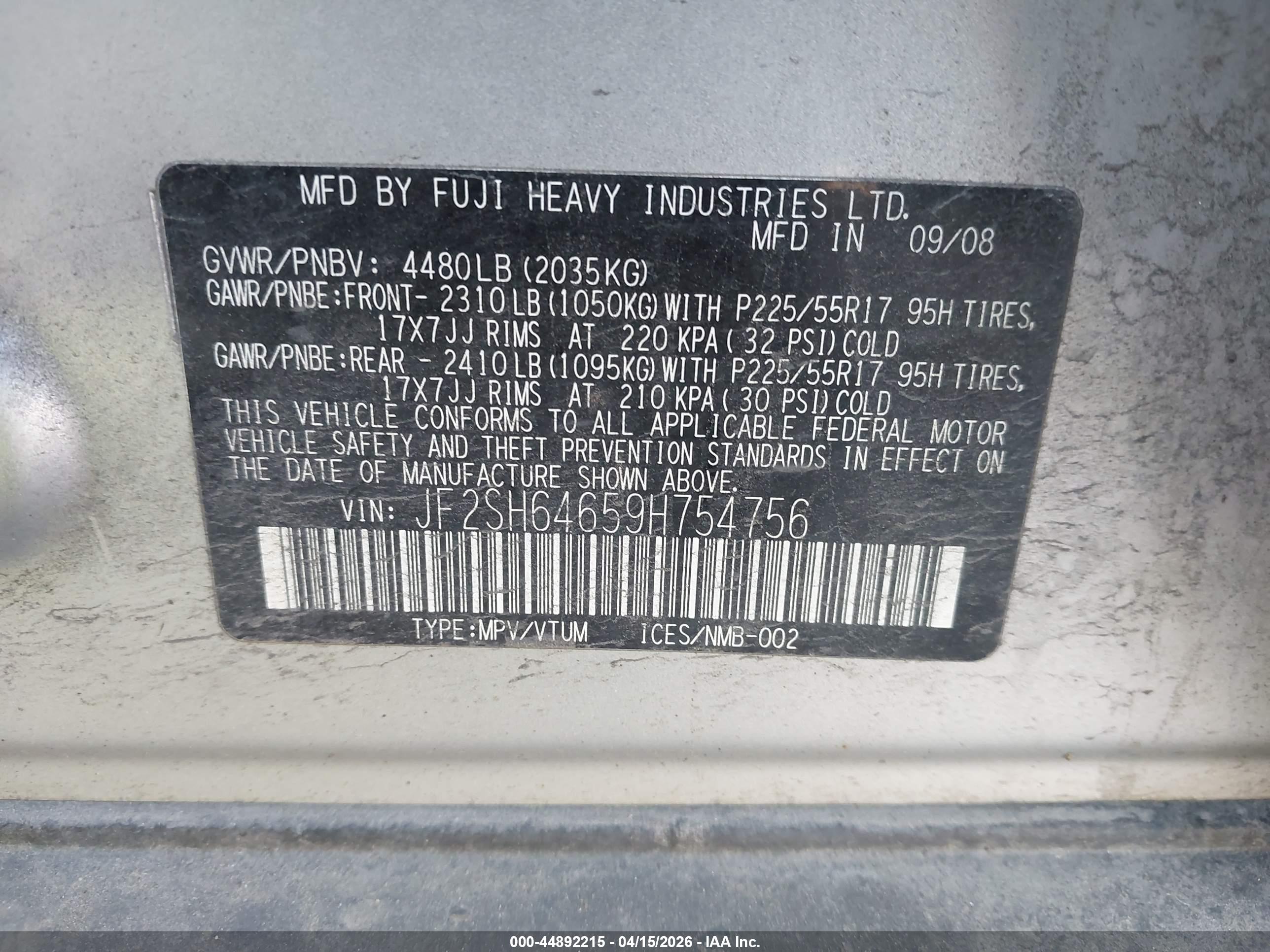 SUBARU FORESTER image 9