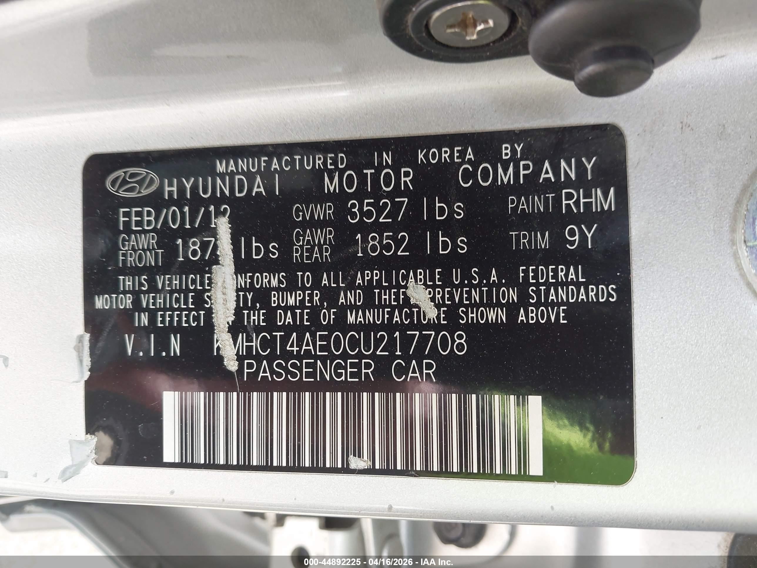 HYUNDAI ACCENT image 9