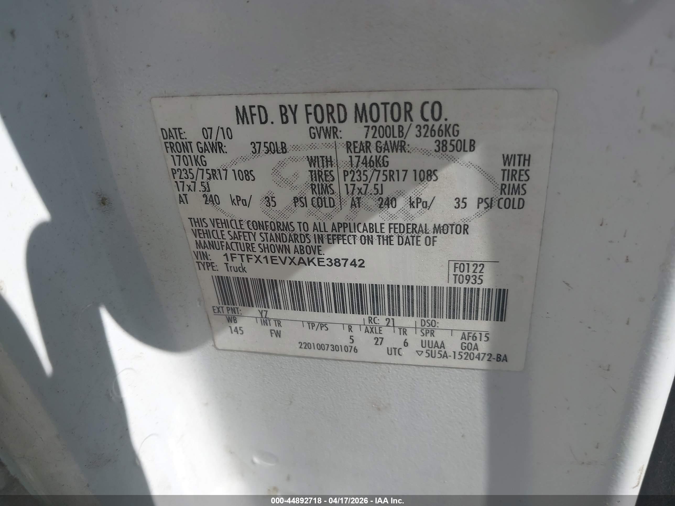 FORD F-150 image 9