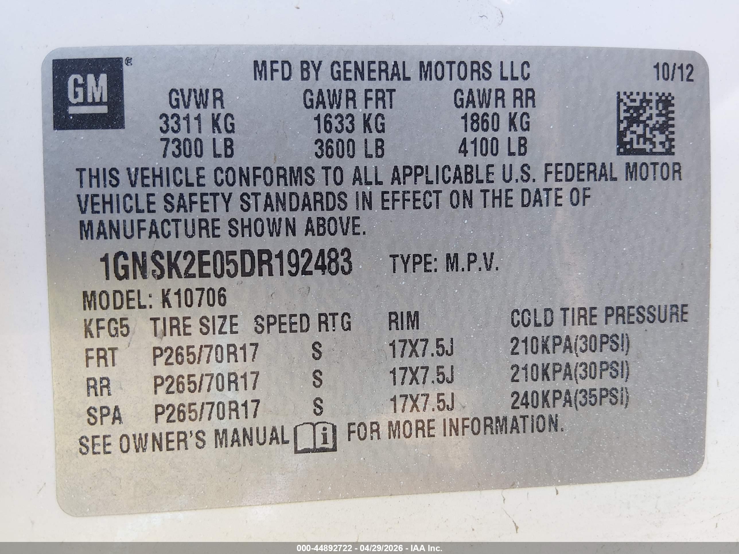 CHEVROLET TAHOE image 9
