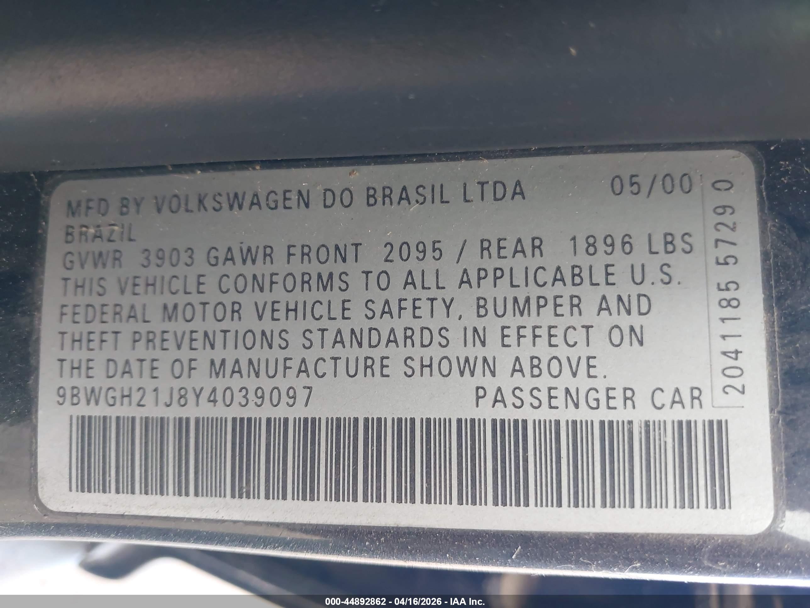 VOLKSWAGEN GOLF image 9