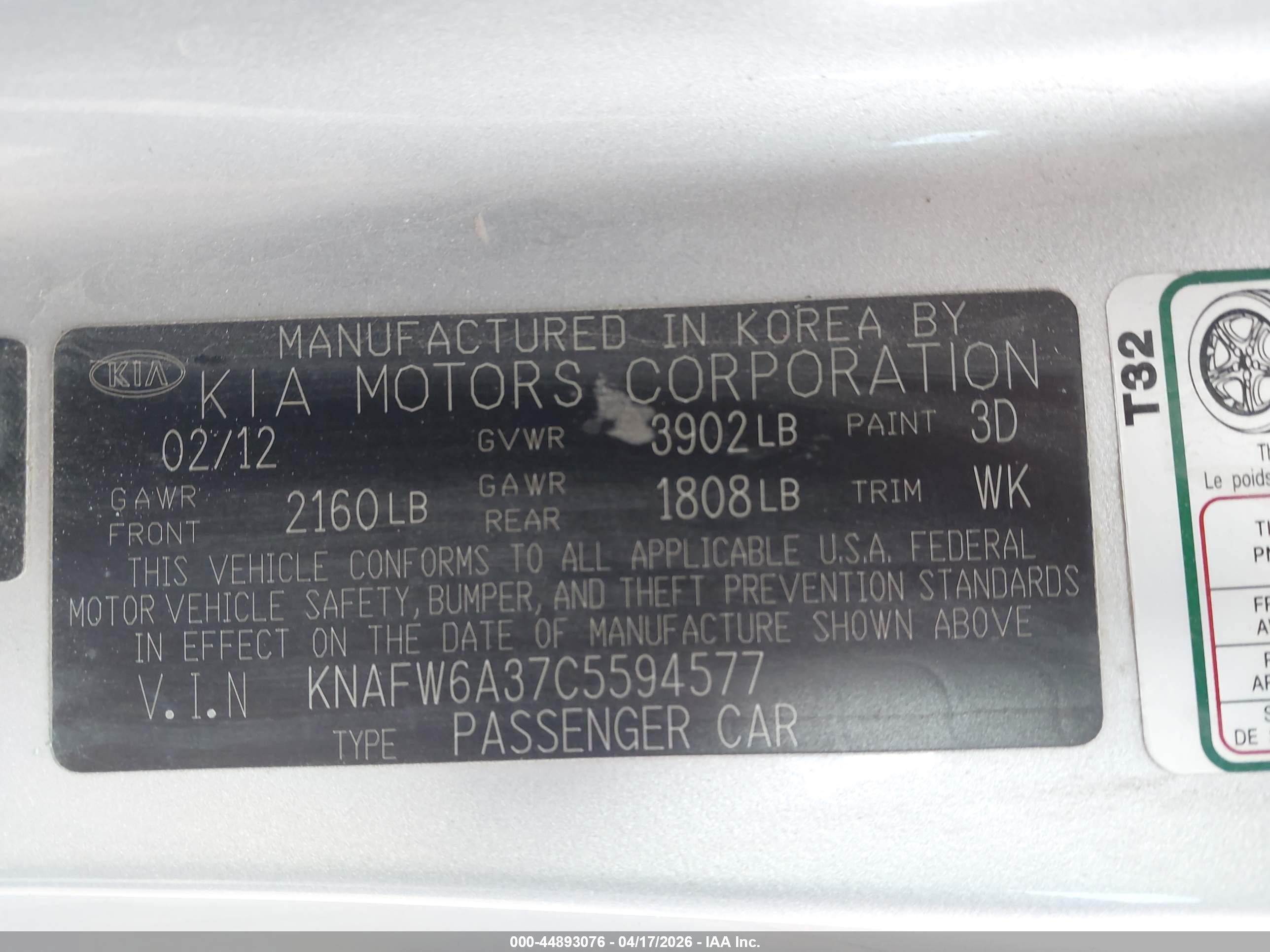 KIA FORTE image 9