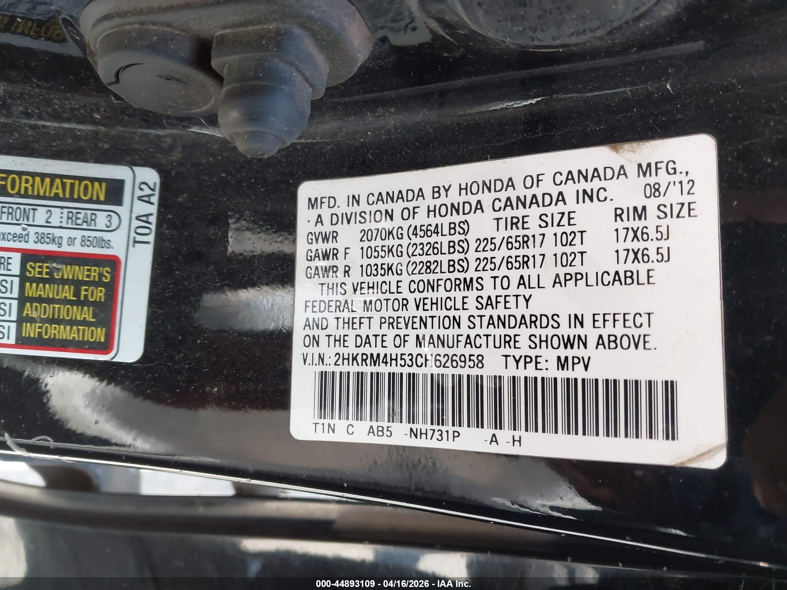 HONDA CR-V image 9