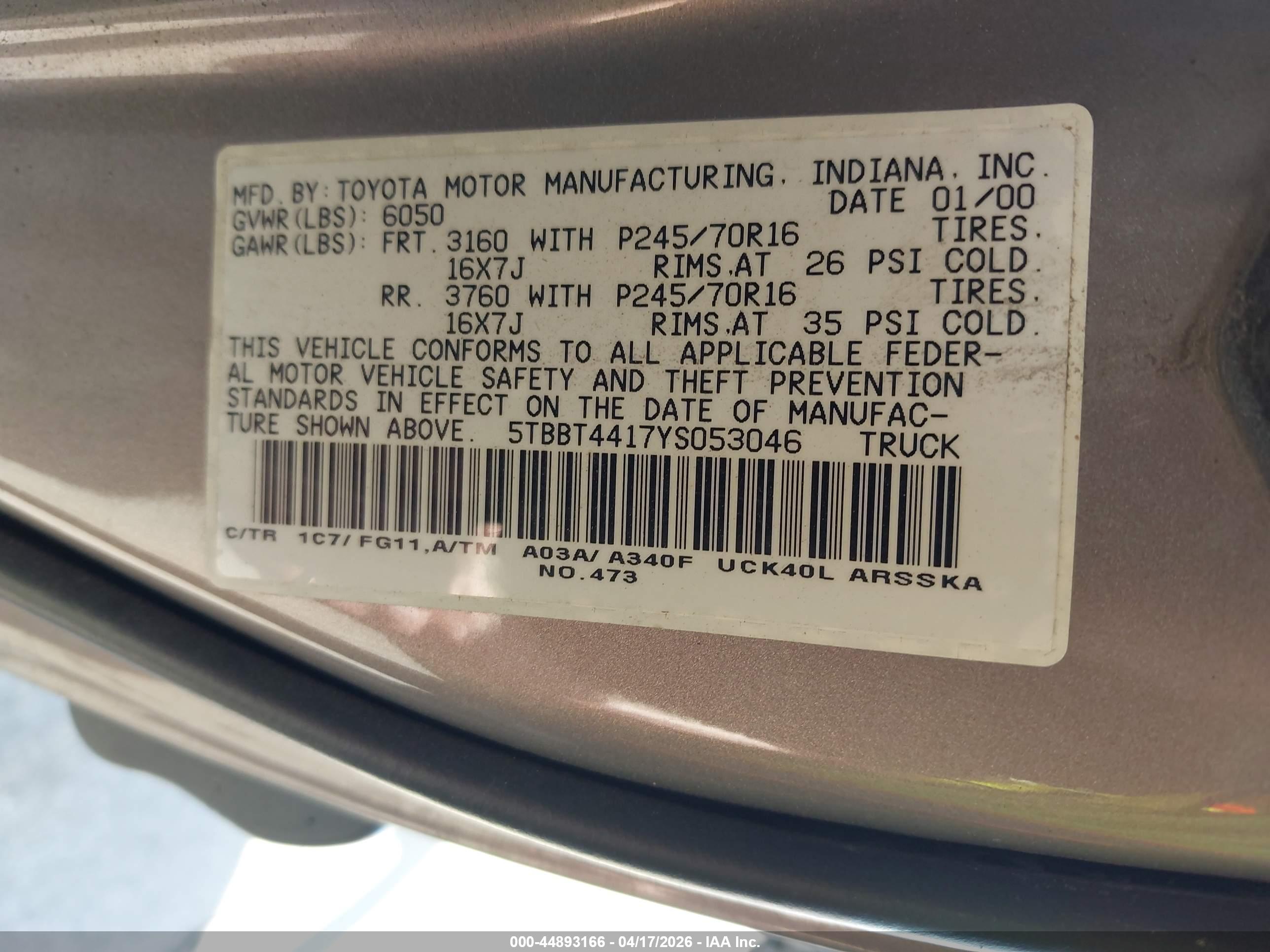 TOYOTA TUNDRA image 9