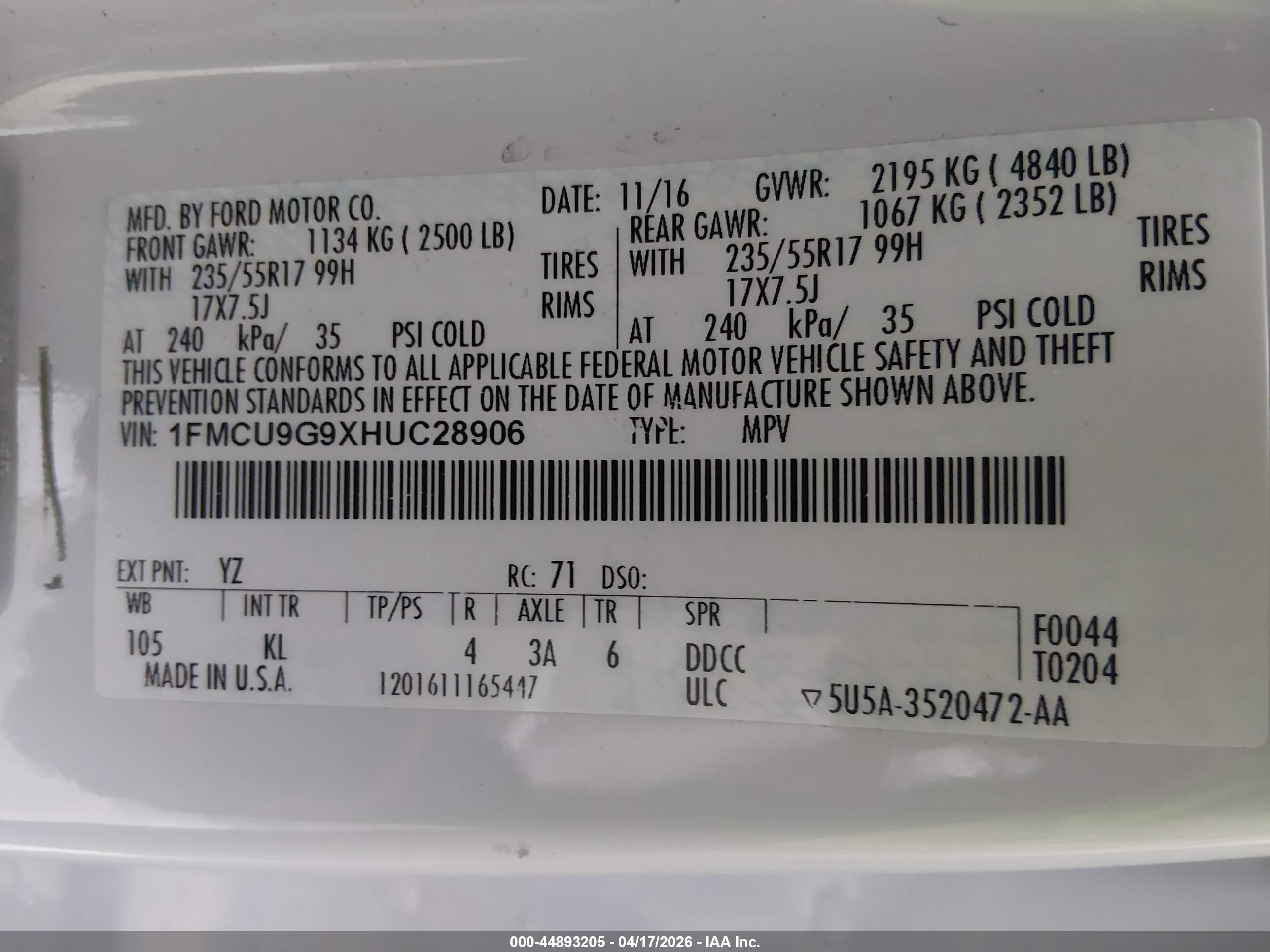 FORD ESCAPE image 9
