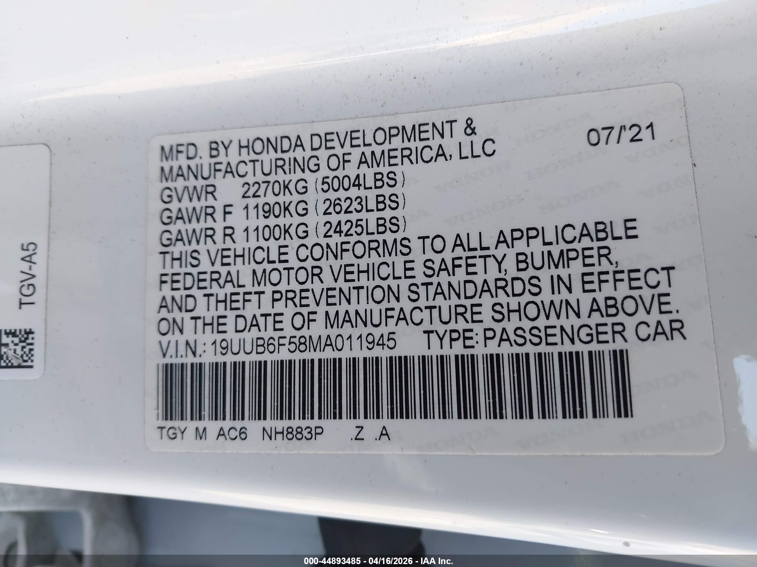 ACURA TLX image 9
