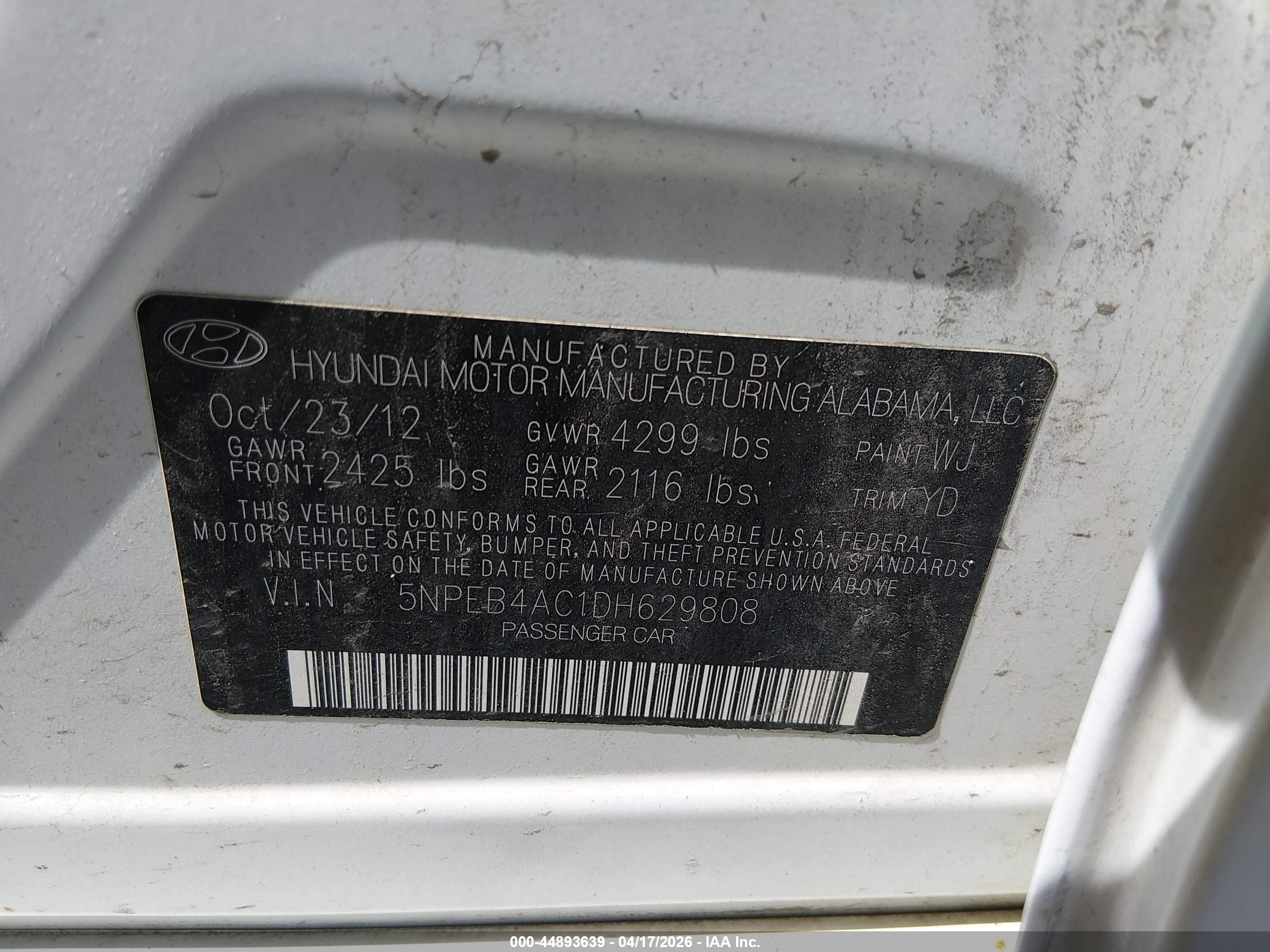 HYUNDAI SONATA image 9