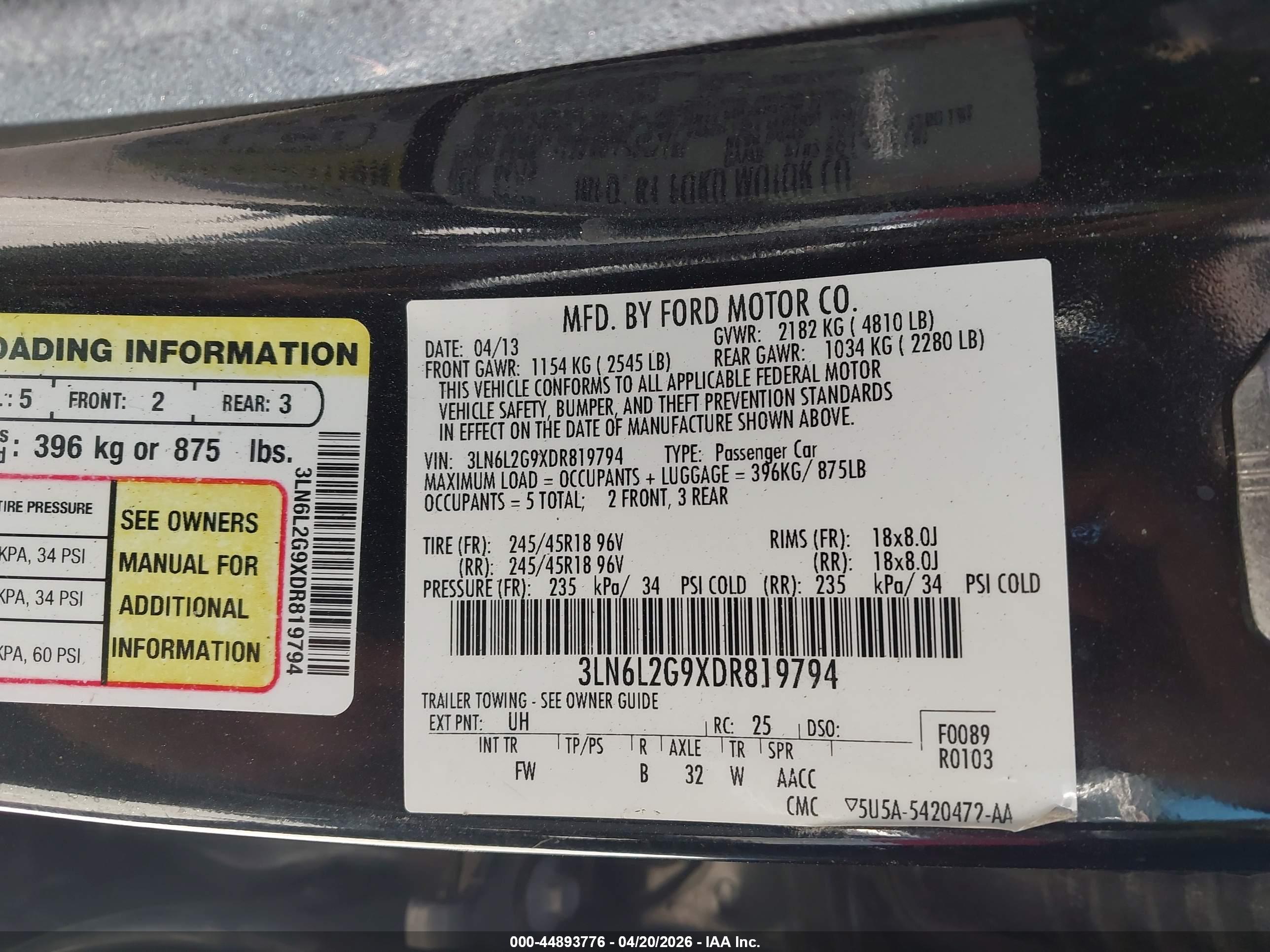 LINCOLN MKZ image 9