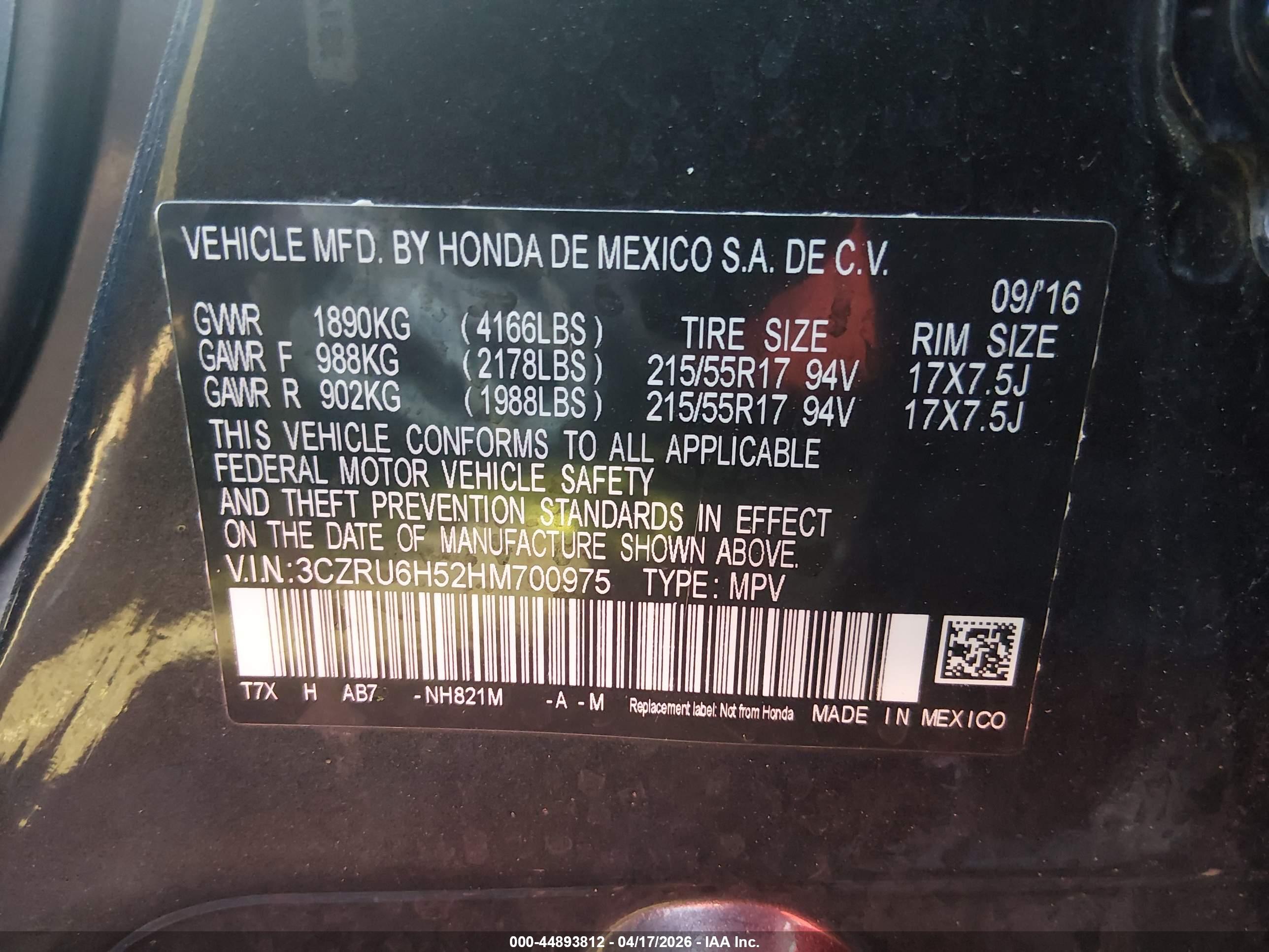 HONDA HR-V image 9