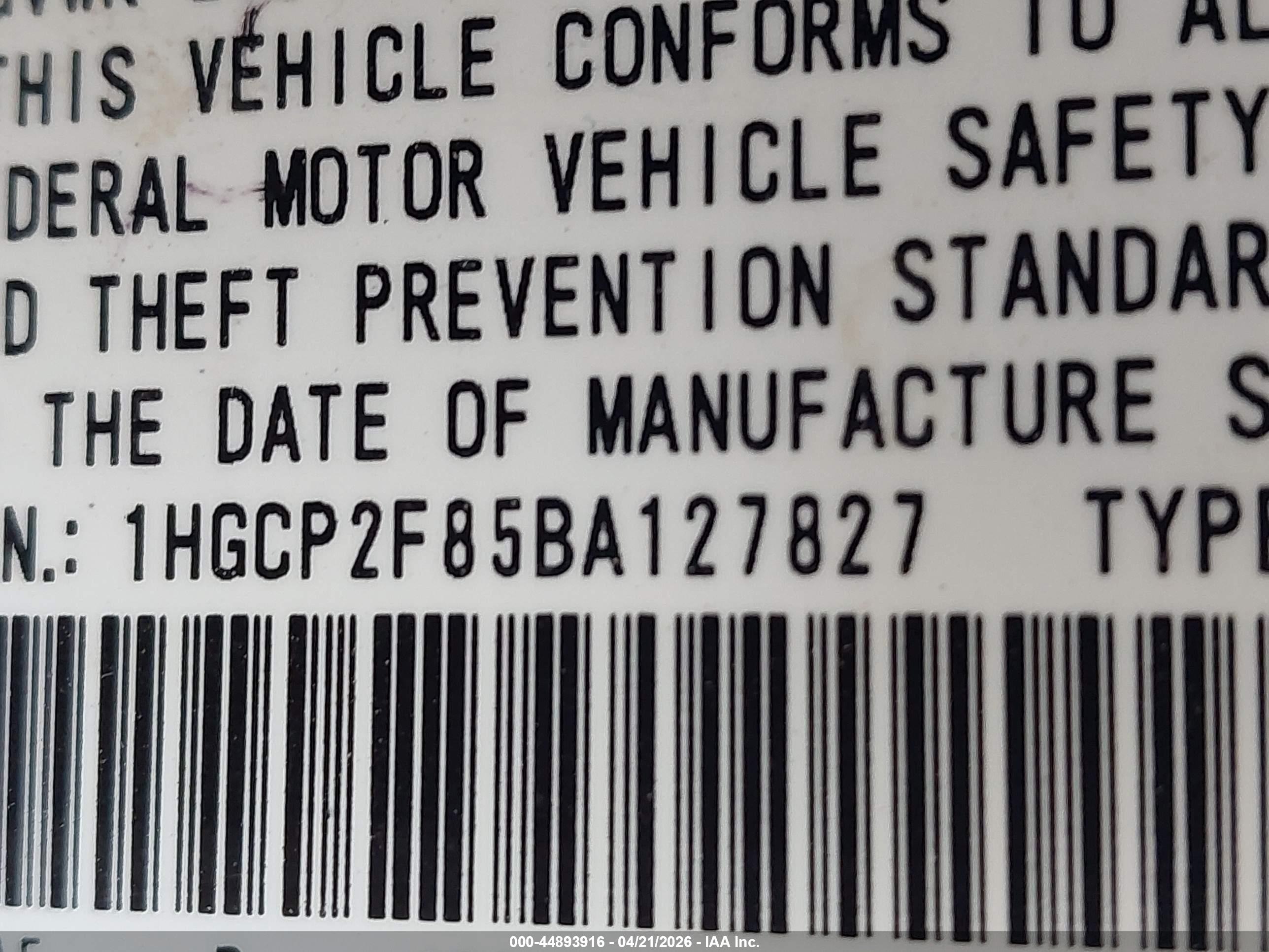 HONDA ACCORD image 9